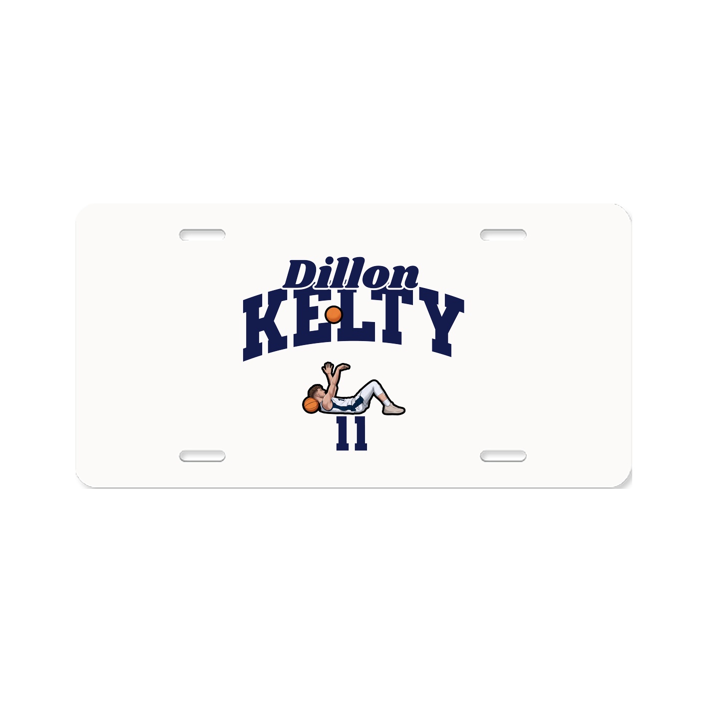 License Plate — Signature Arch in Classic
