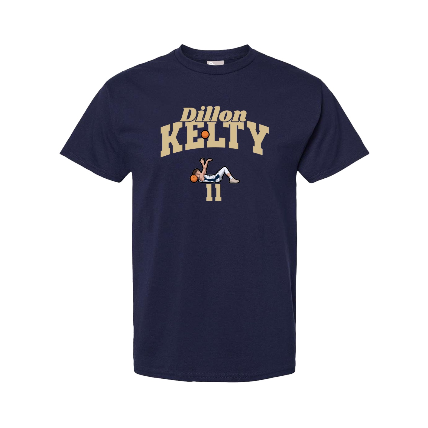 Tee — Signature Arch in Navy