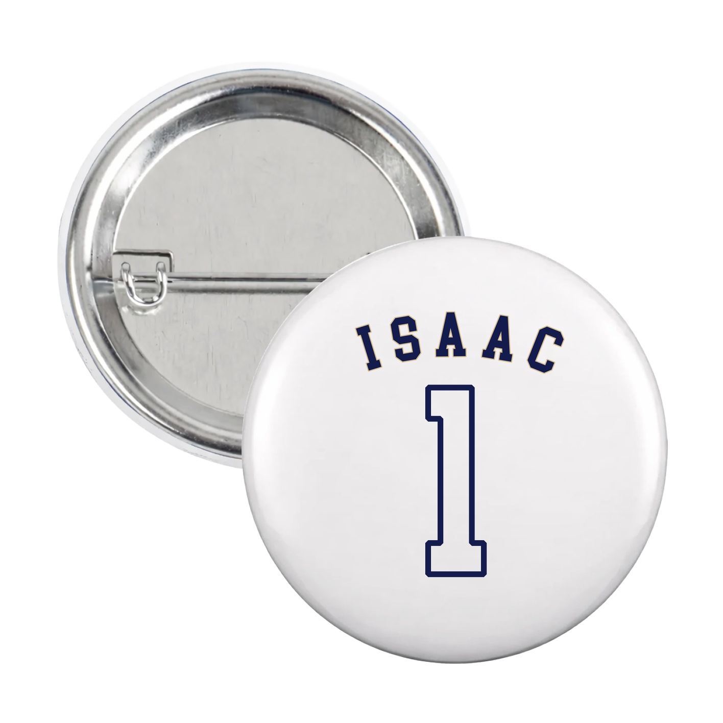 Game Day Button — Shirsey Arch in White