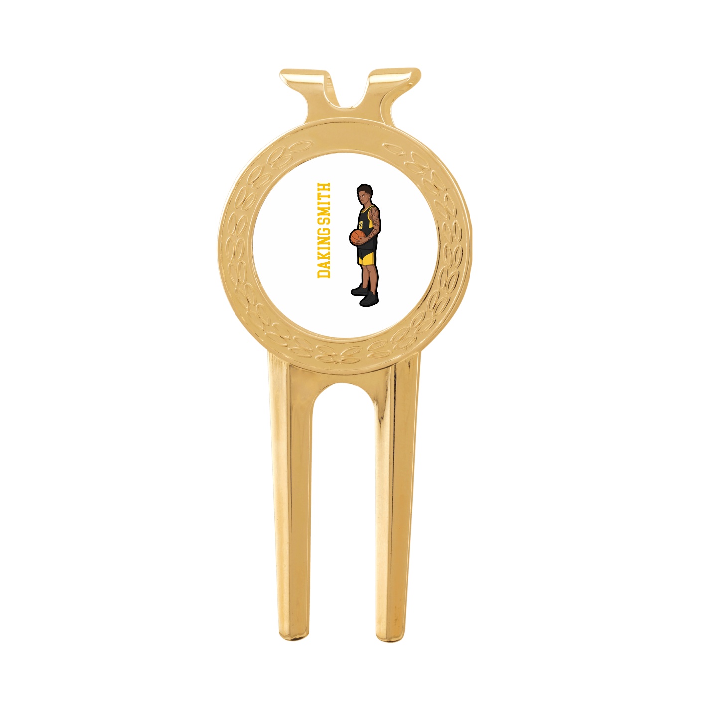 Divot Tool with Ball Marker — Name Vertical in Classic