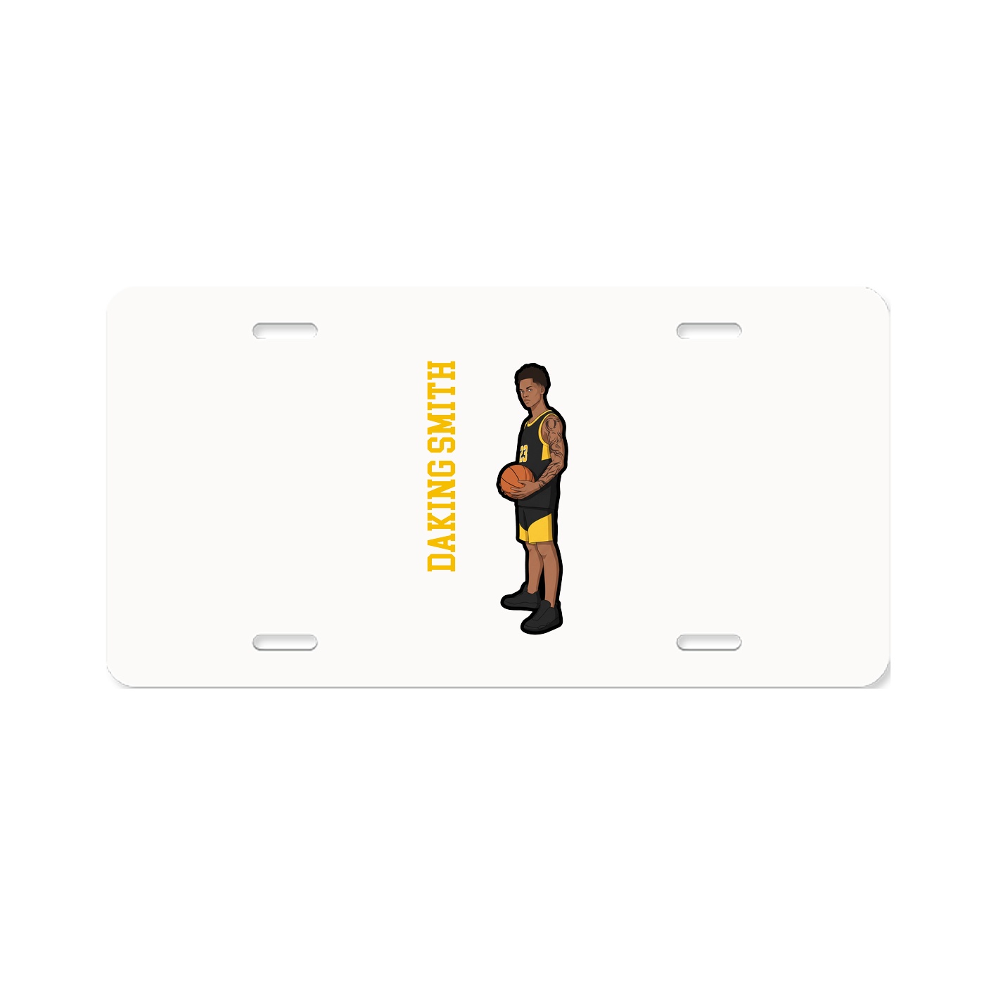 Aluminum License Plate