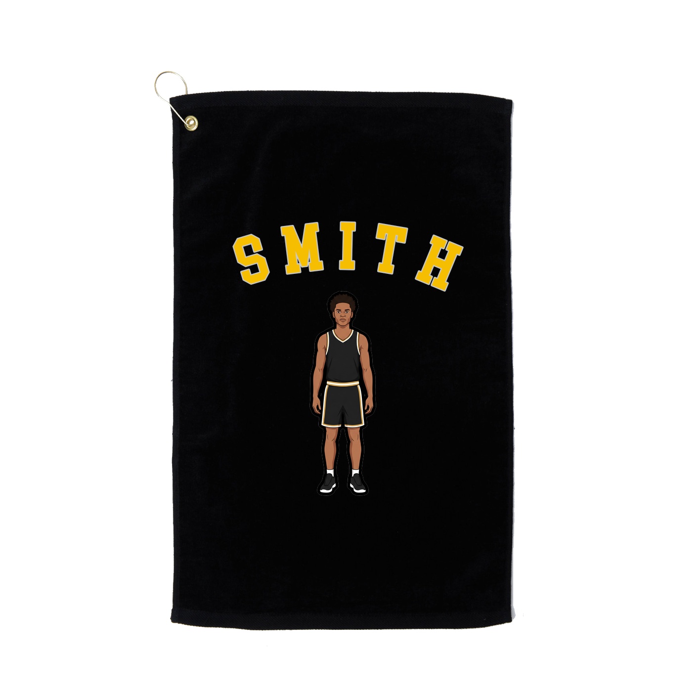 Golf Towel — Shirsey Arch in Black