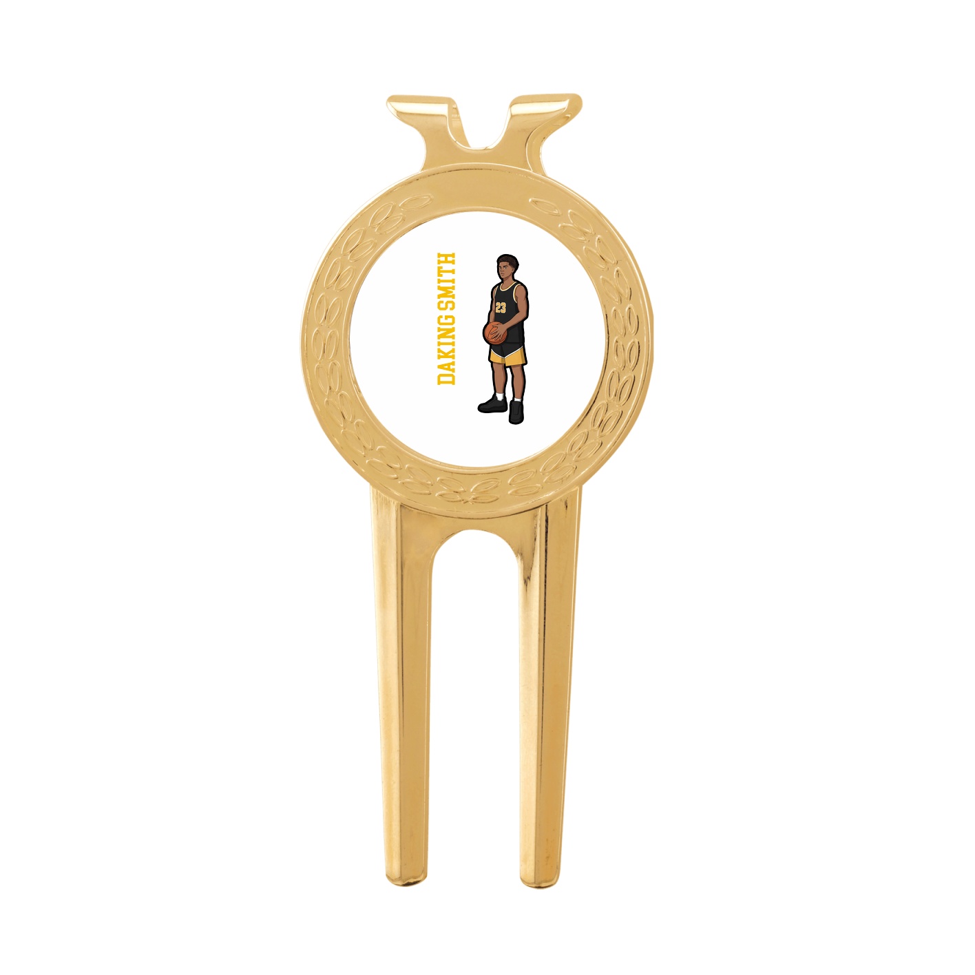 Divot Tool with Ball Marker — Name Vertical in Classic