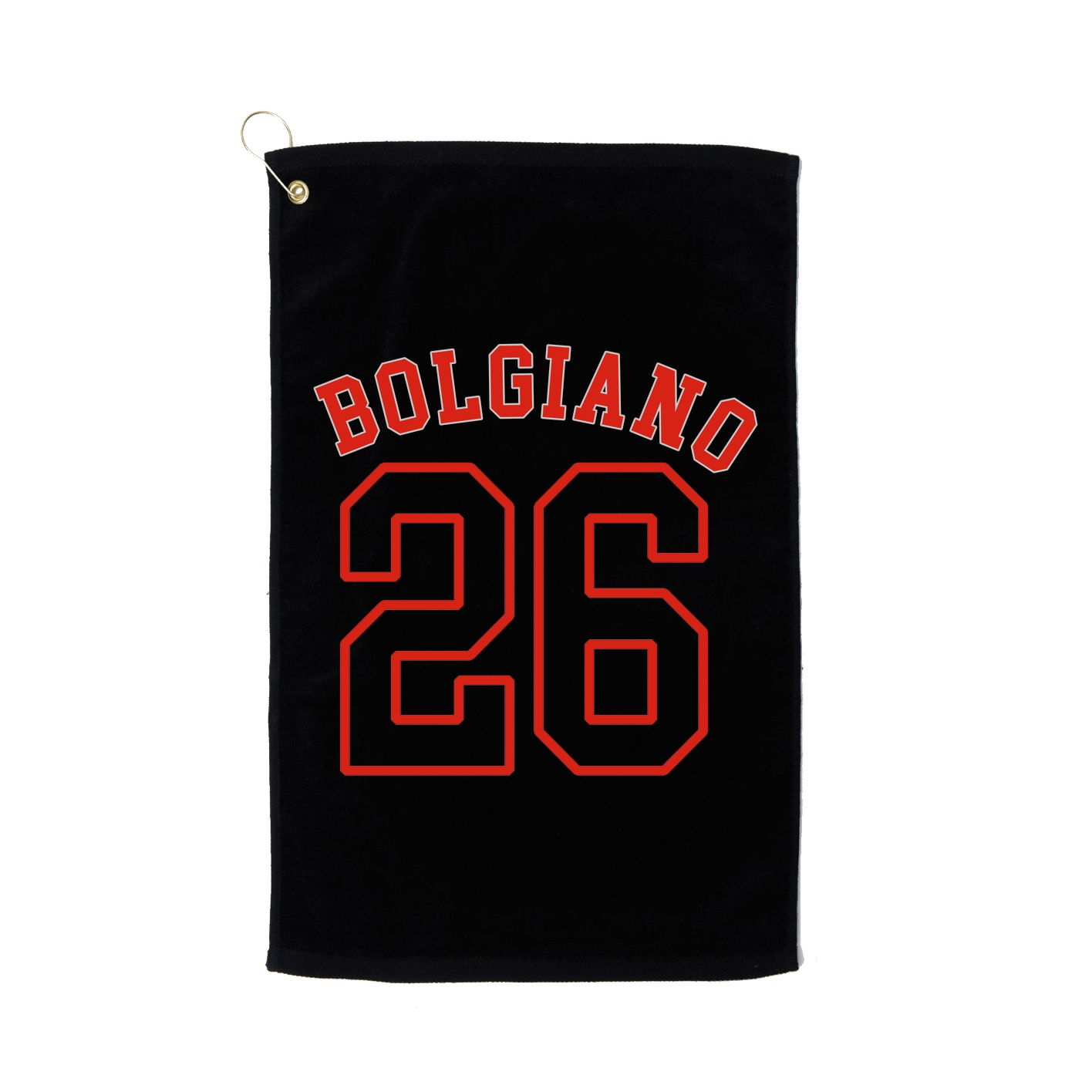 Golf Towel — Shirsey Arch in Black