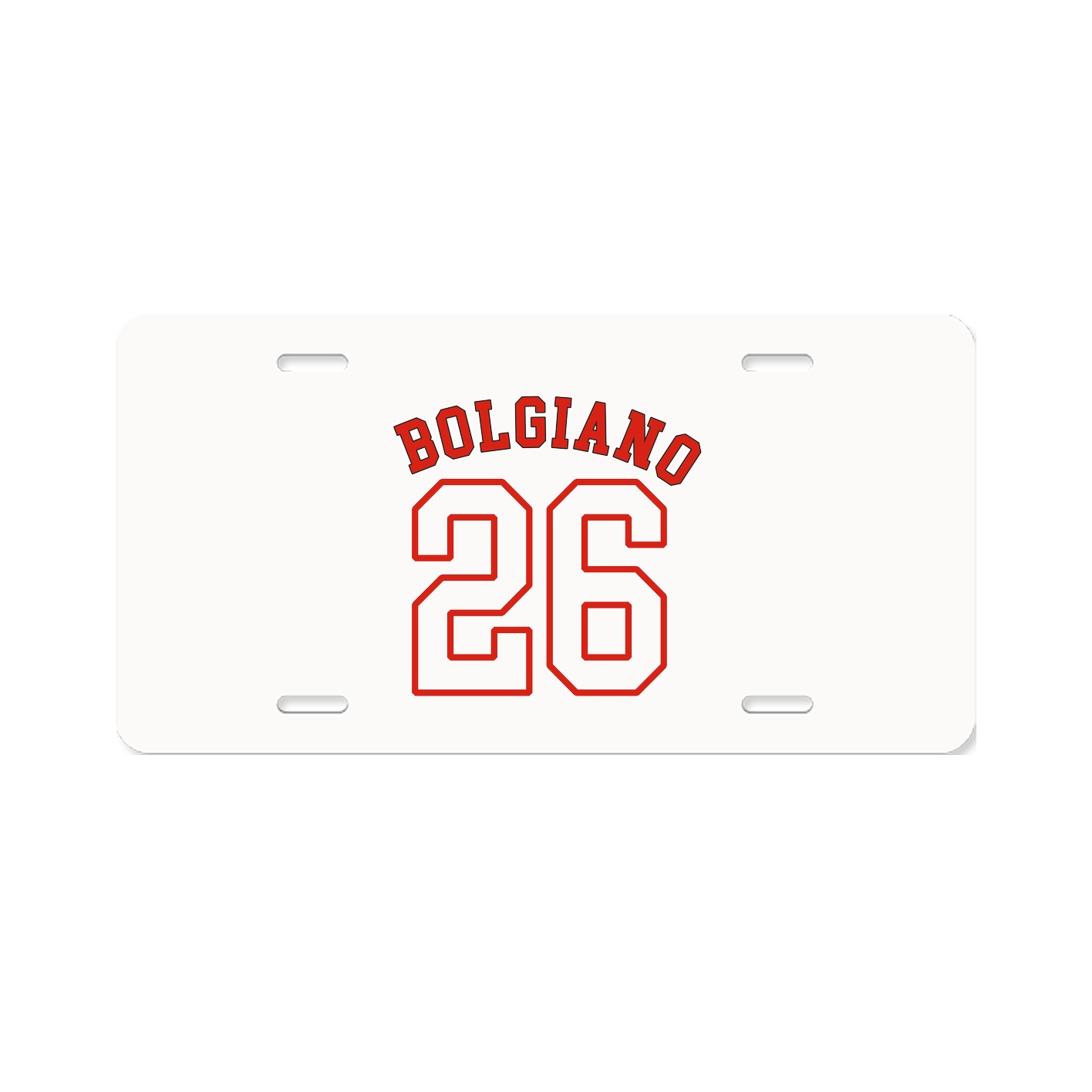 License Plate — Shirsey Arch in Classic