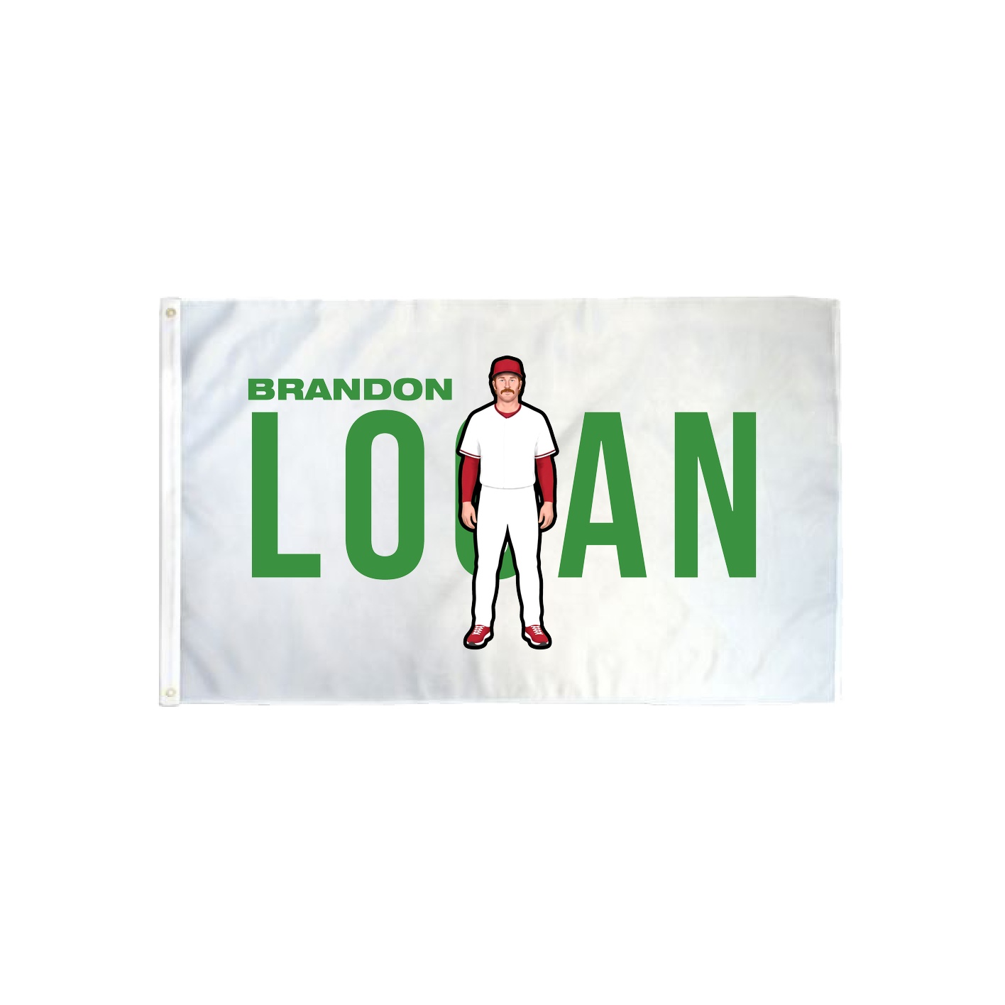 3x5 Flag — Player Name in Classic