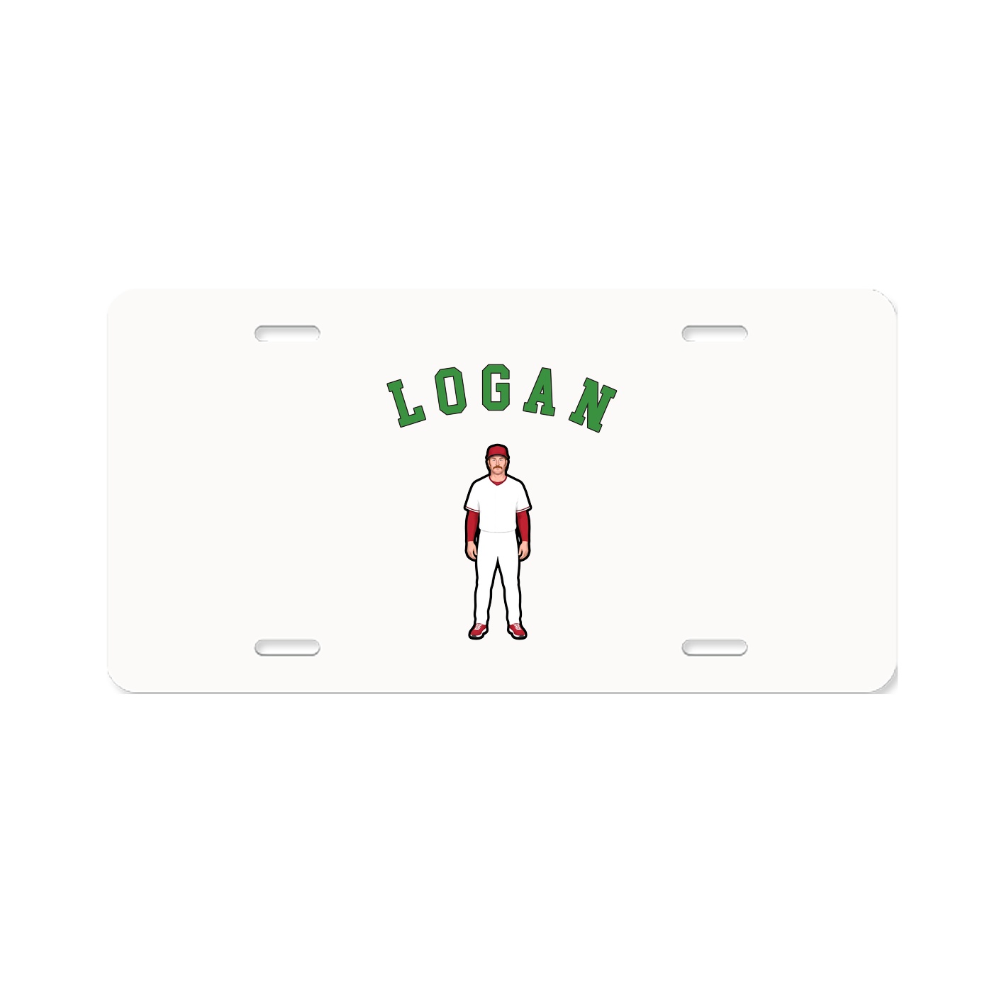 License Plate — Shirsey Arch in Classic