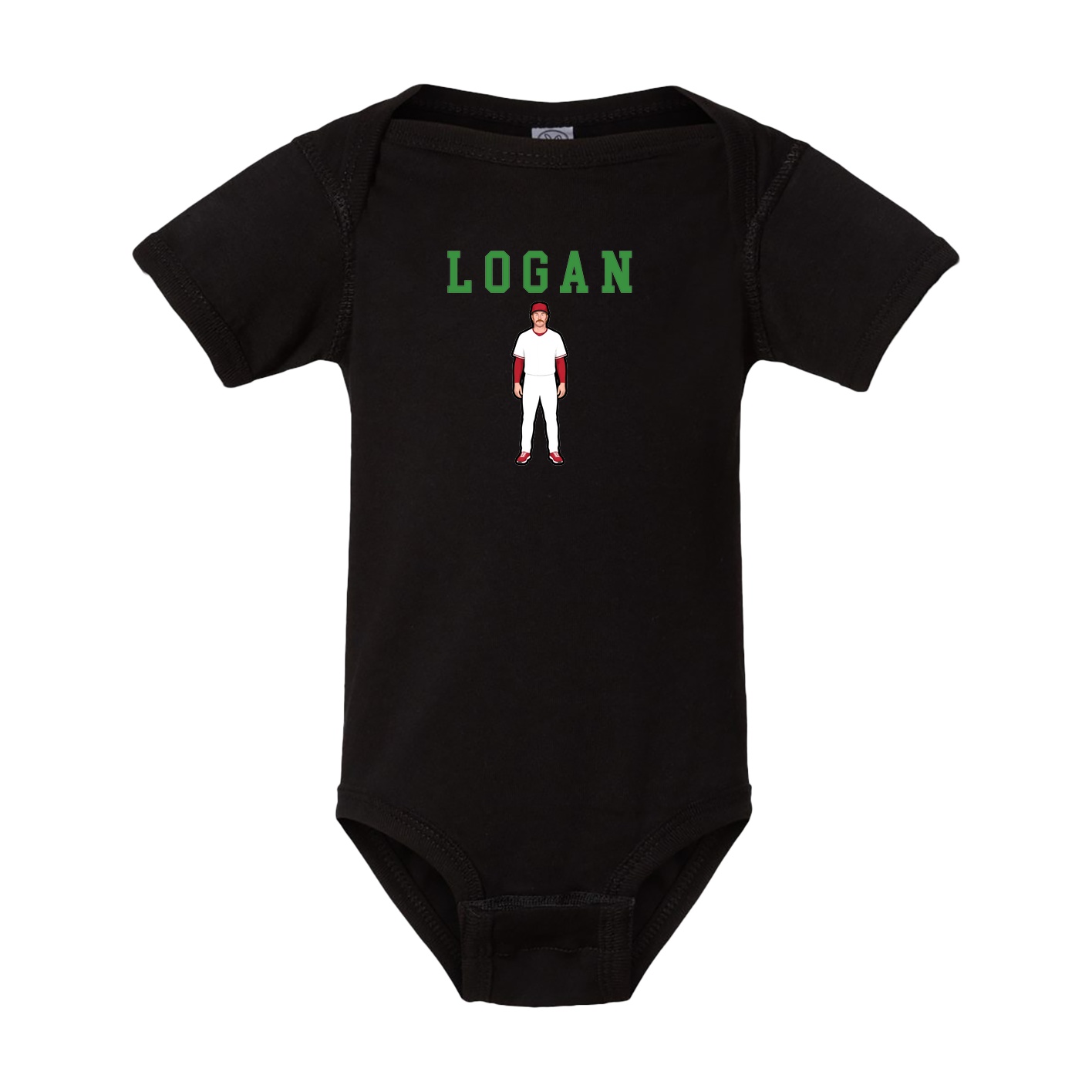 Baby Onesie — Shirsey in Black