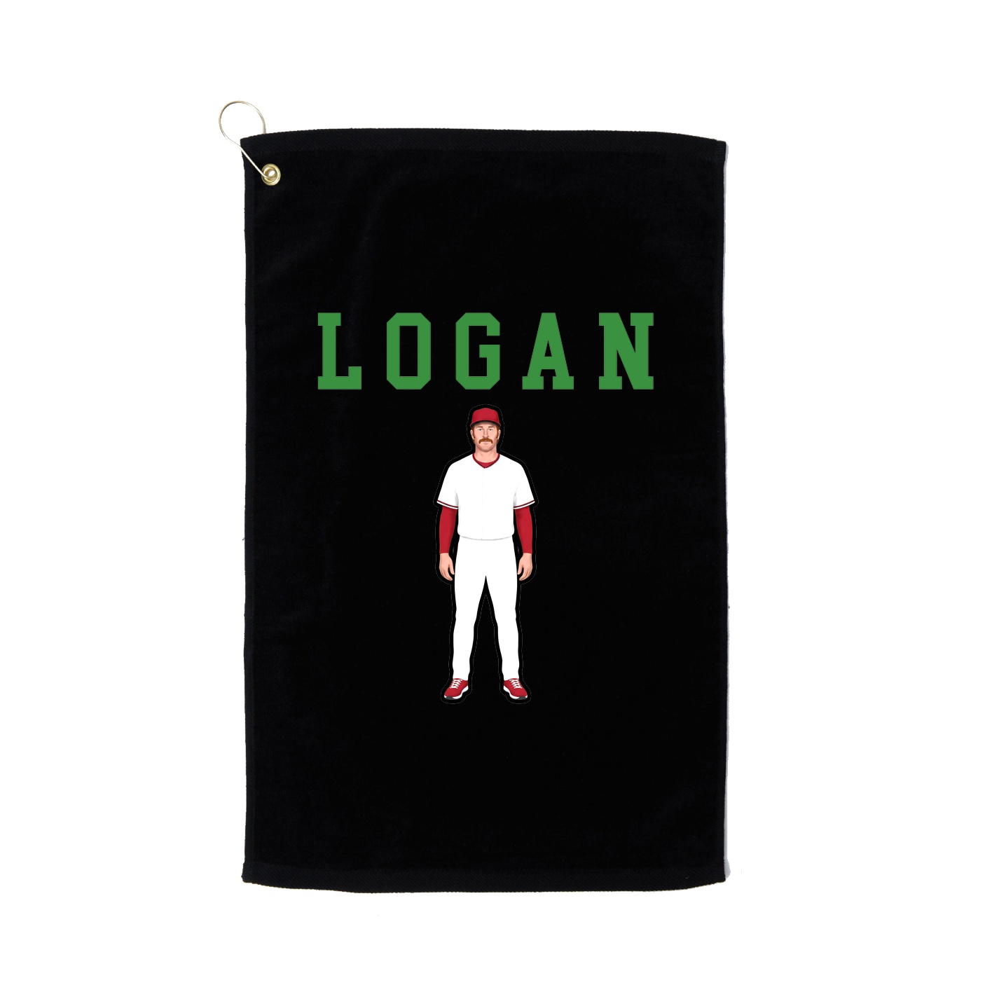 Golf Towel — Shirsey in Black