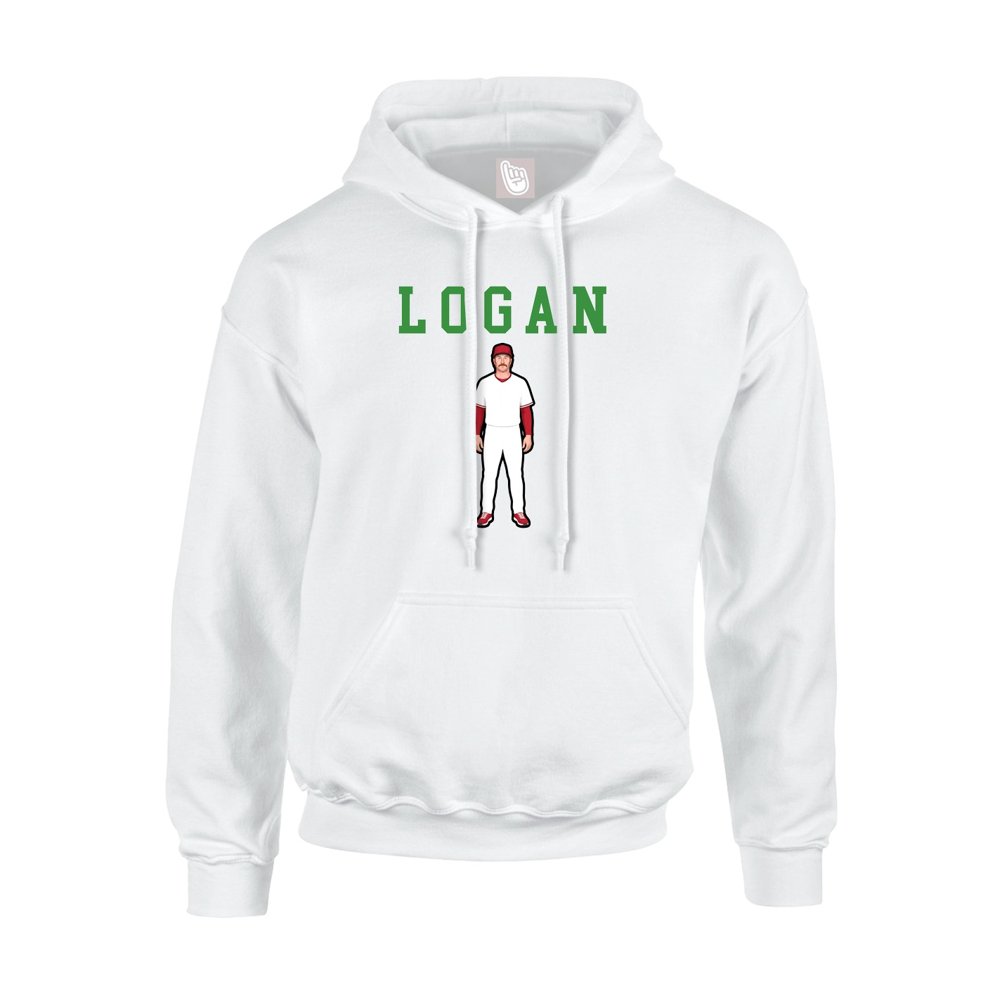 Youth Hoodie — Shirsey in White