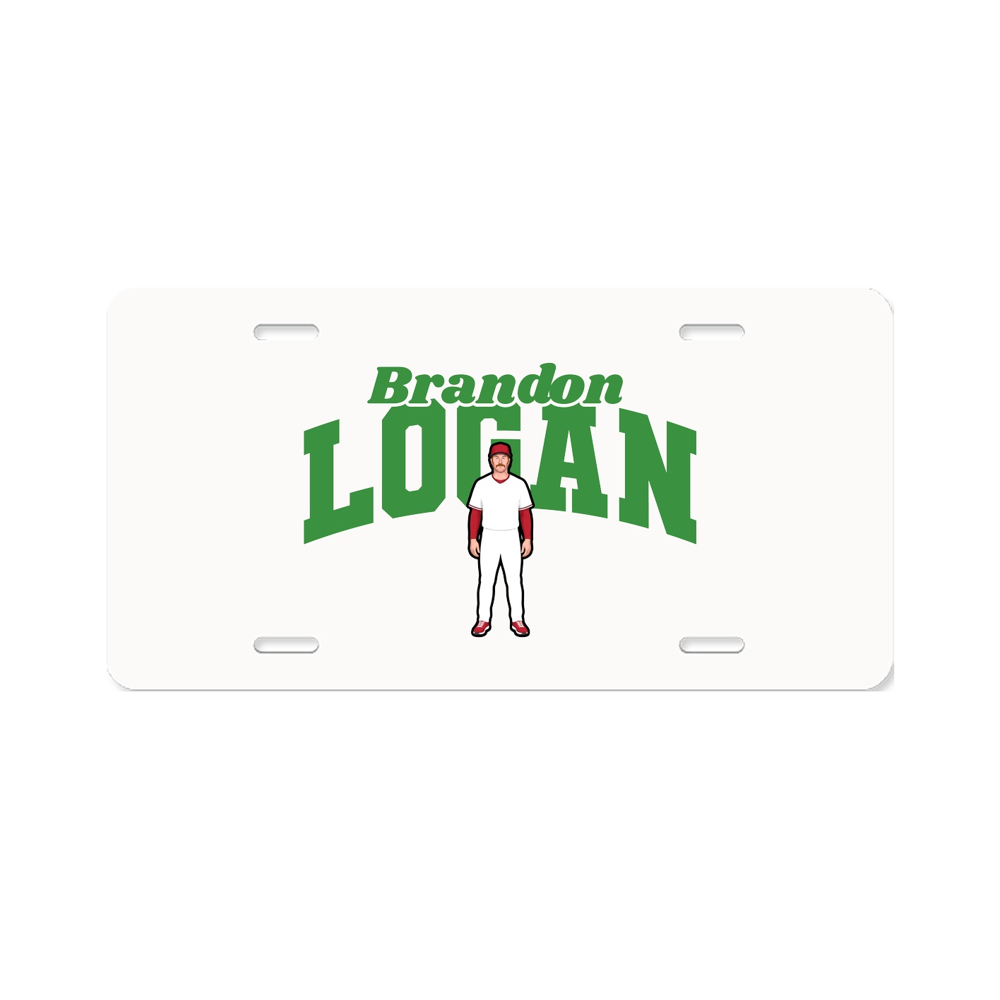 License Plate — Signature Arch in Classic