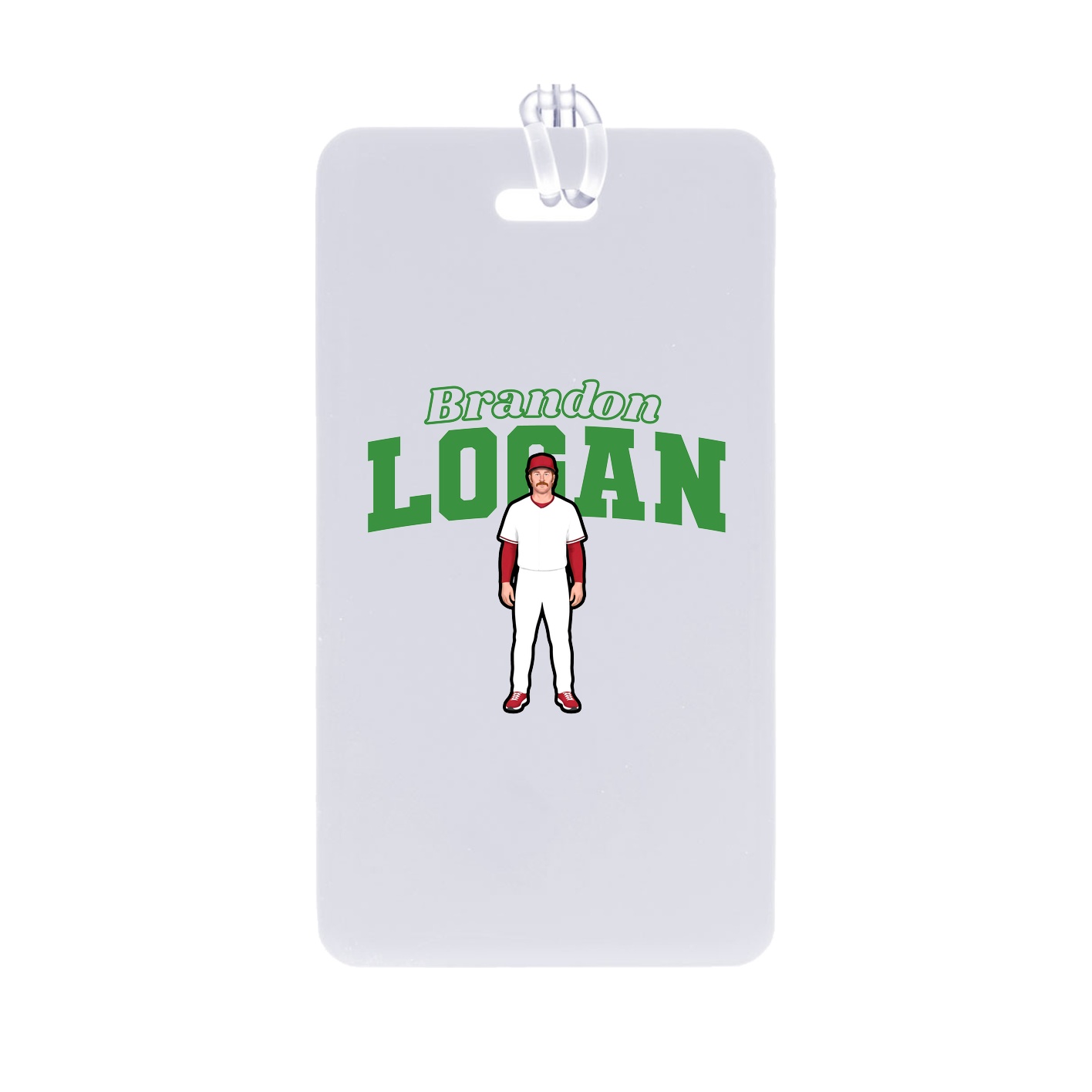 Bag Tag — Name Arch in Classic