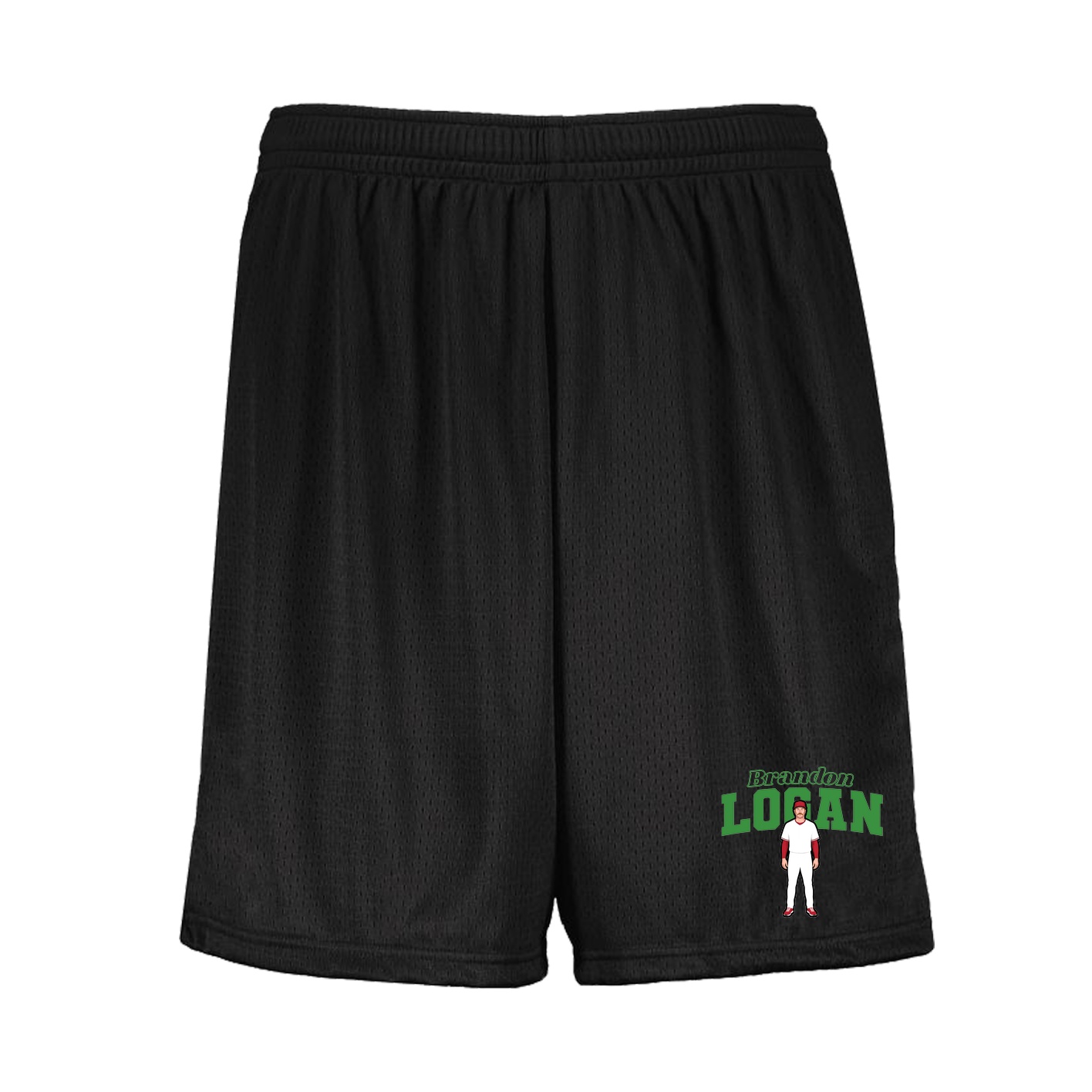 Shorts — Name Arch in Black