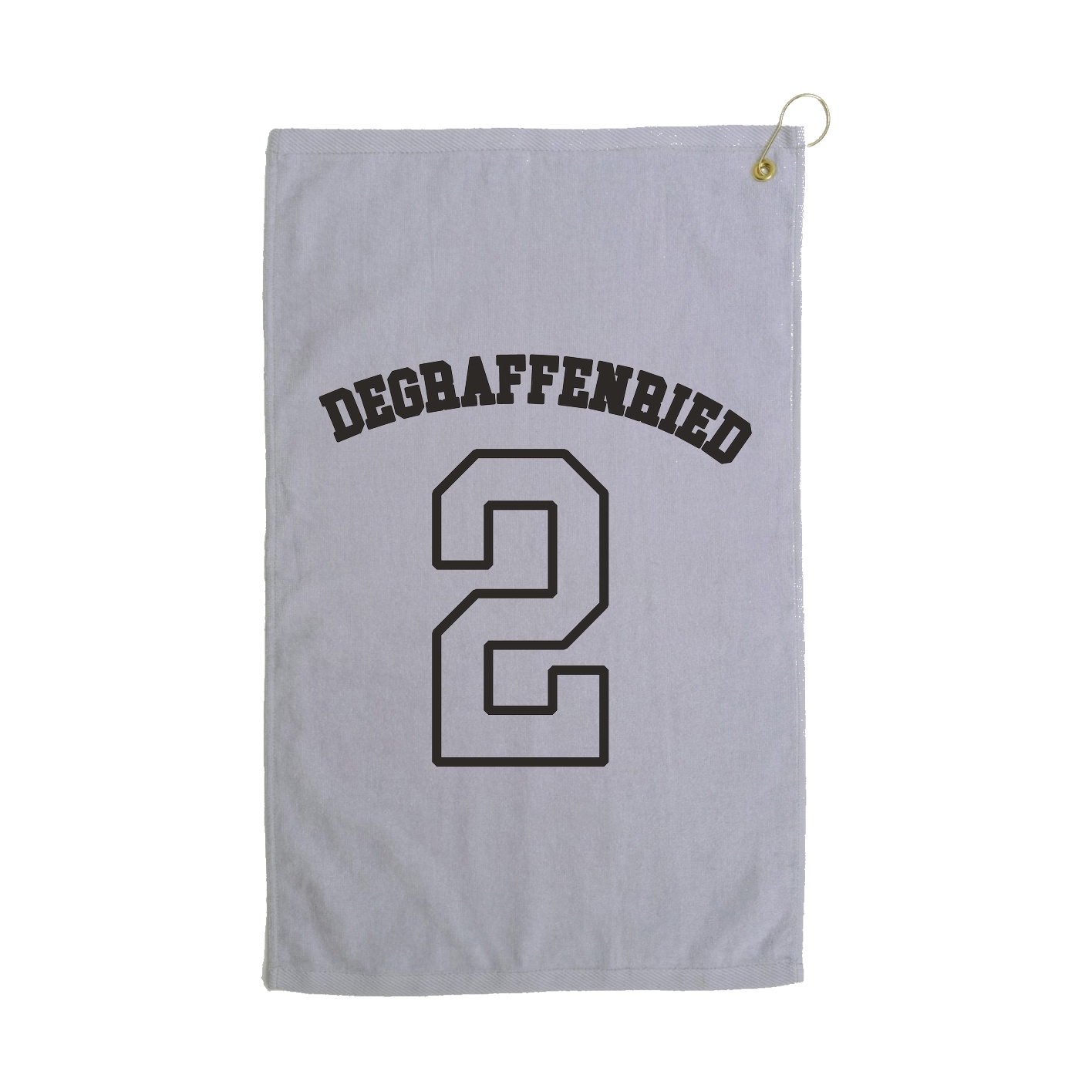 Golf Towel — Shirsey Arch in Grey