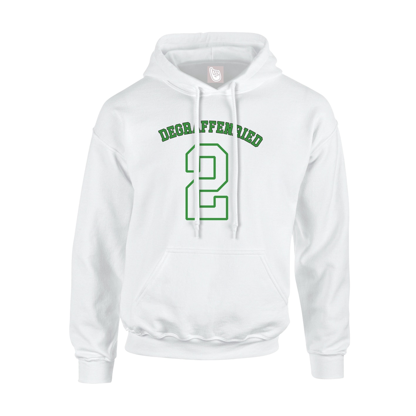Hoodie — Shirsey Arch in White