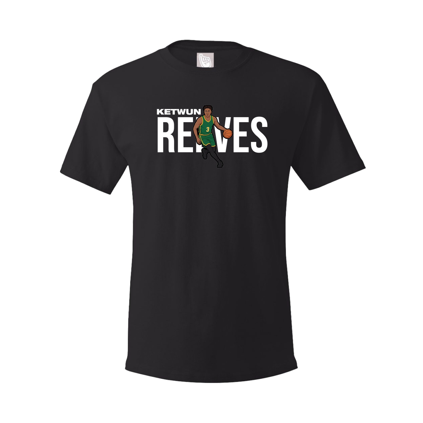Youth Tee — Player Name in Black