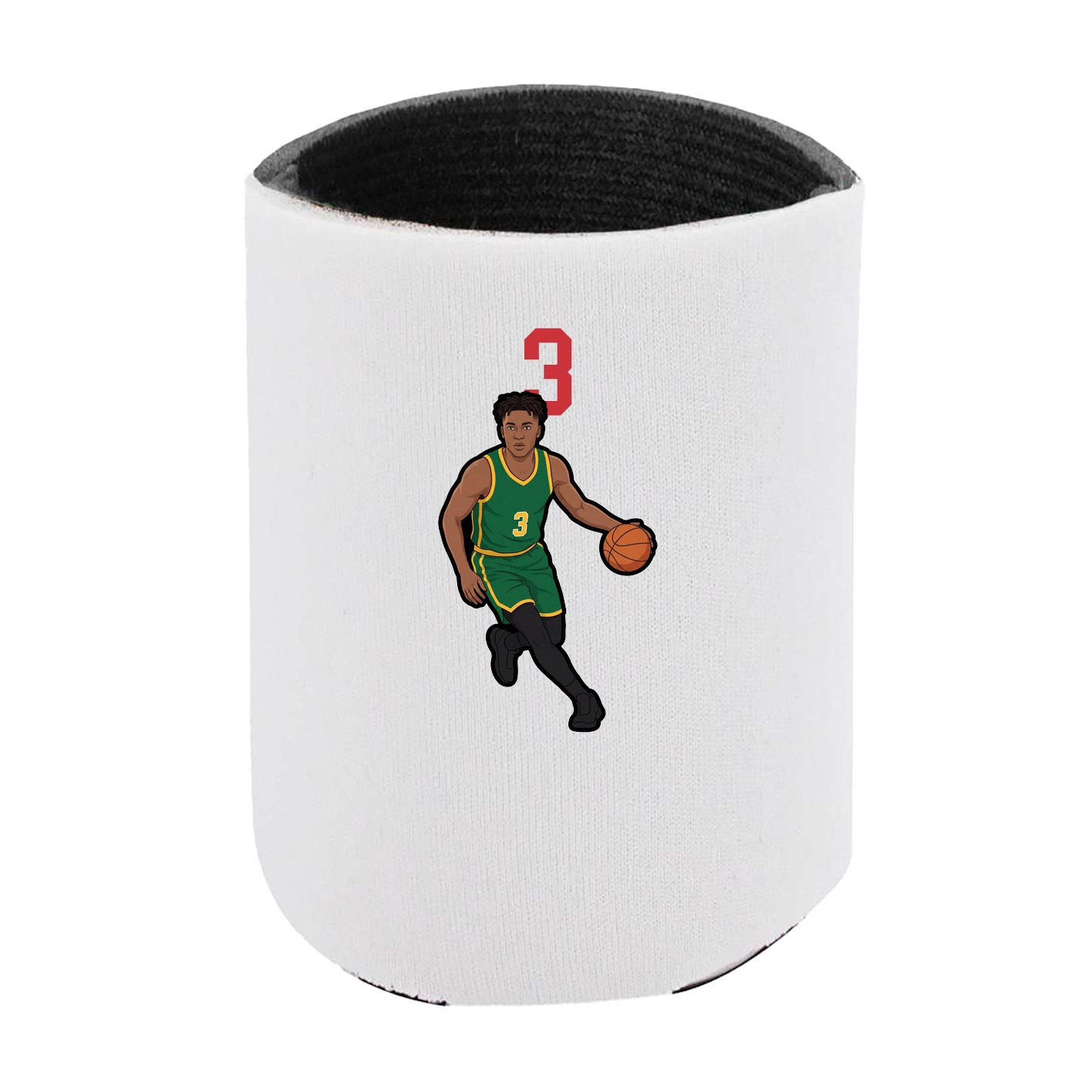 Can Holder — Number Top in White