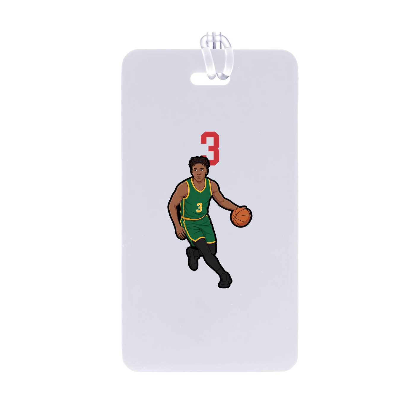 Bag Tag — Number Top in Classic