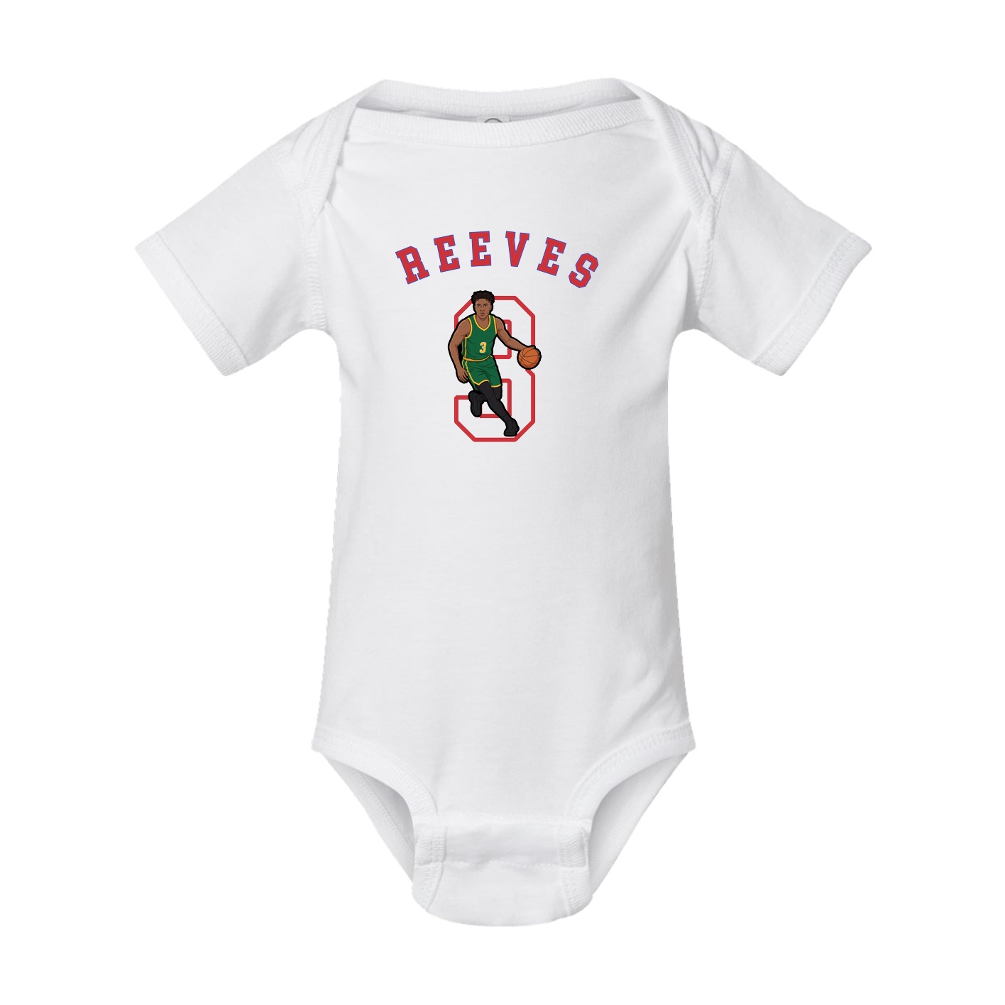 Baby Onesie — Shirsey Arch in White