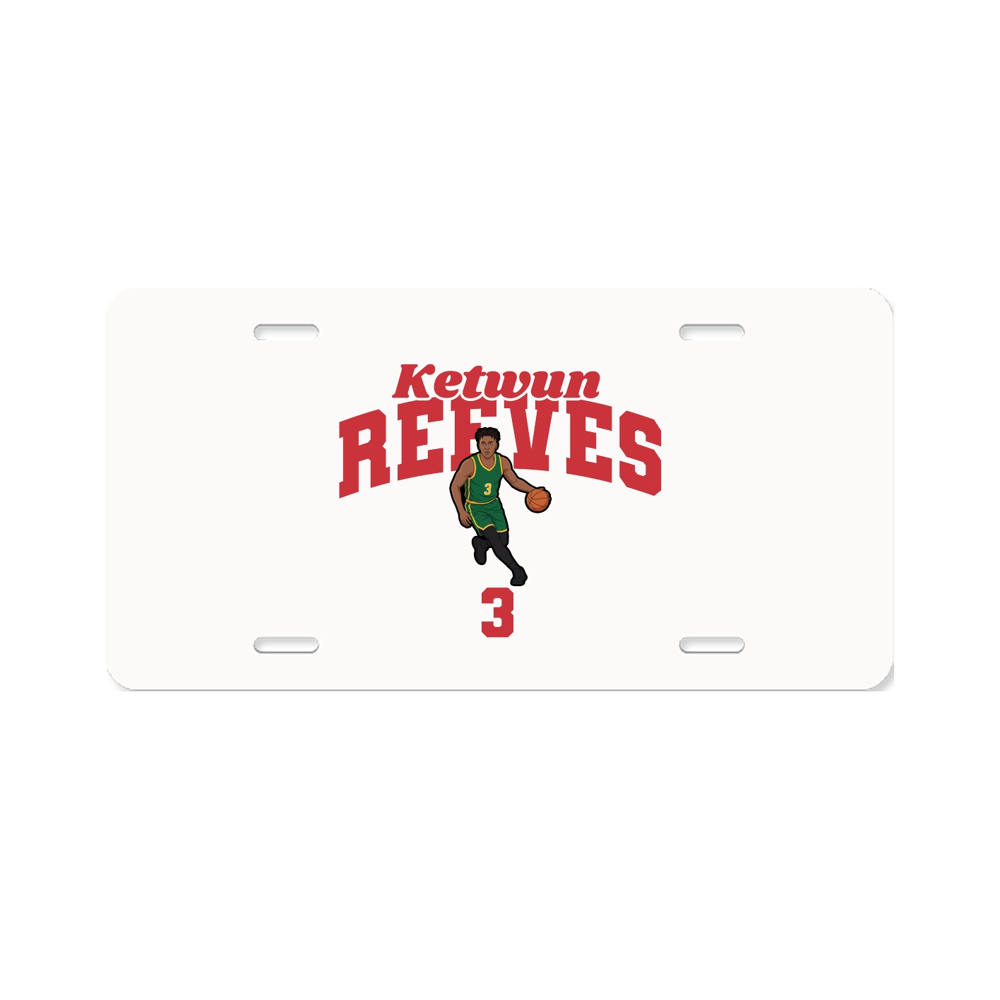 License Plate — Signature Arch in Classic