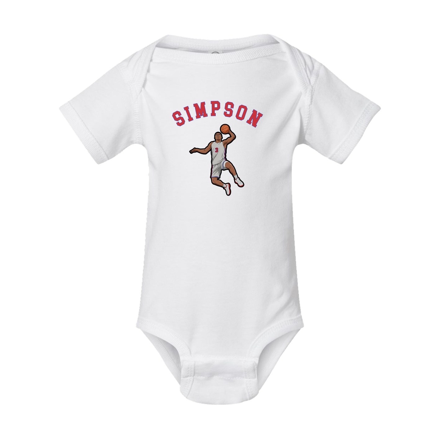 Baby Onesie — Shirsey Arch in White
