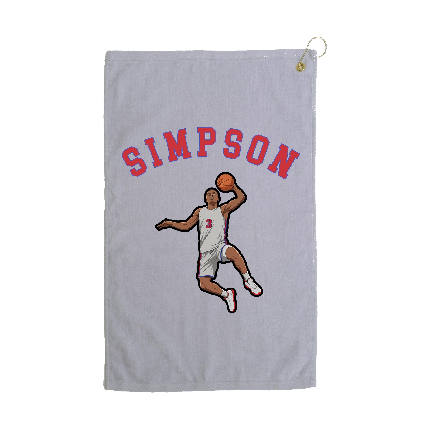 Golf Towel — Shirsey Arch in Grey