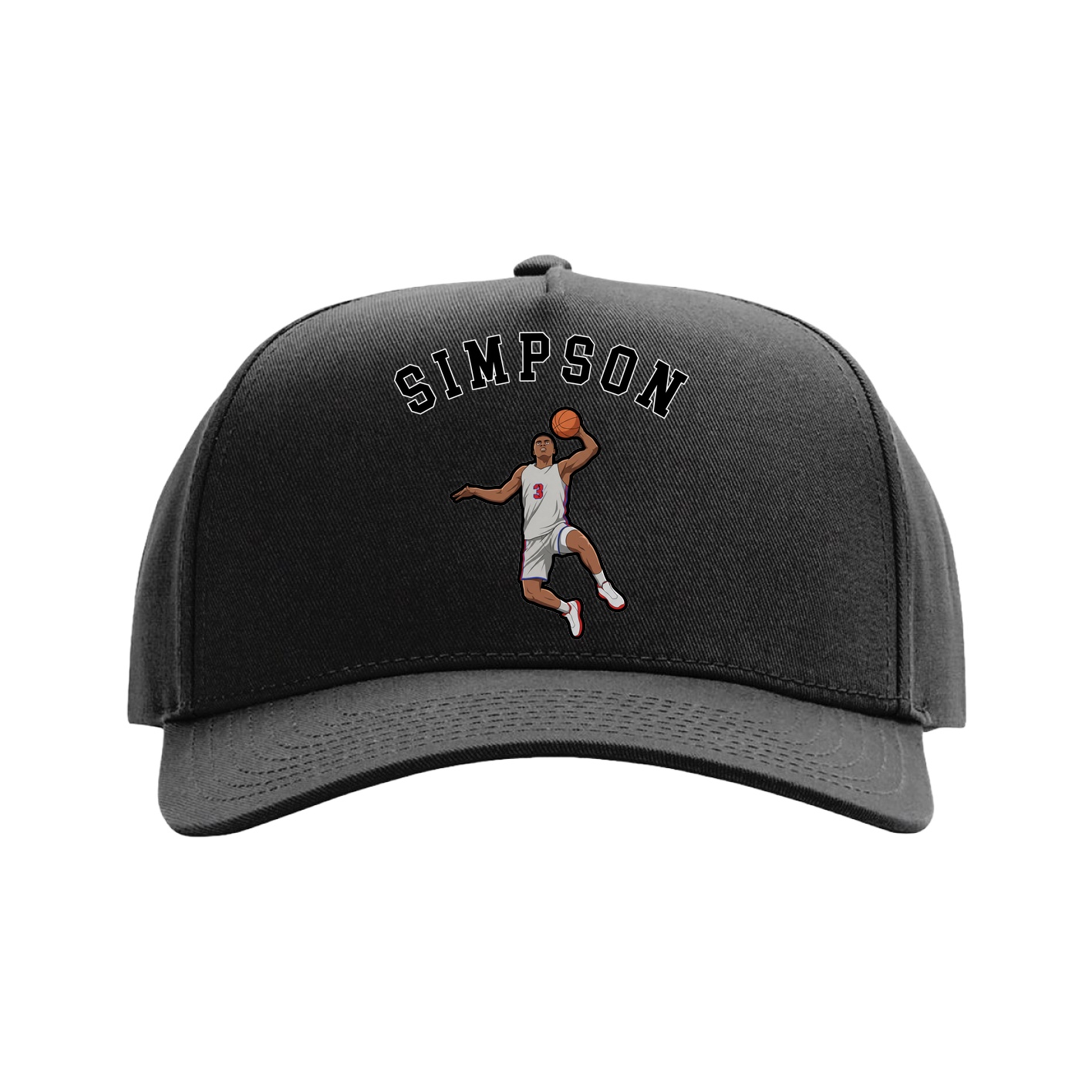 Full Fabric Five-Panel Champ Cap