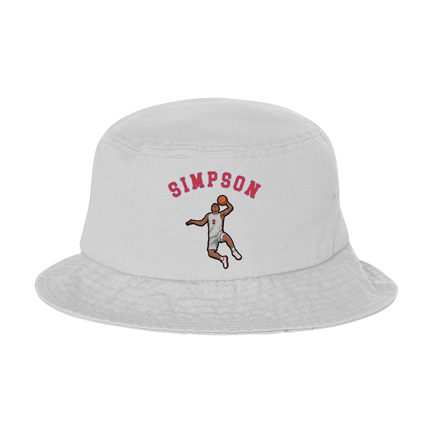 Bucket Cap — Shirsey Arch in White
