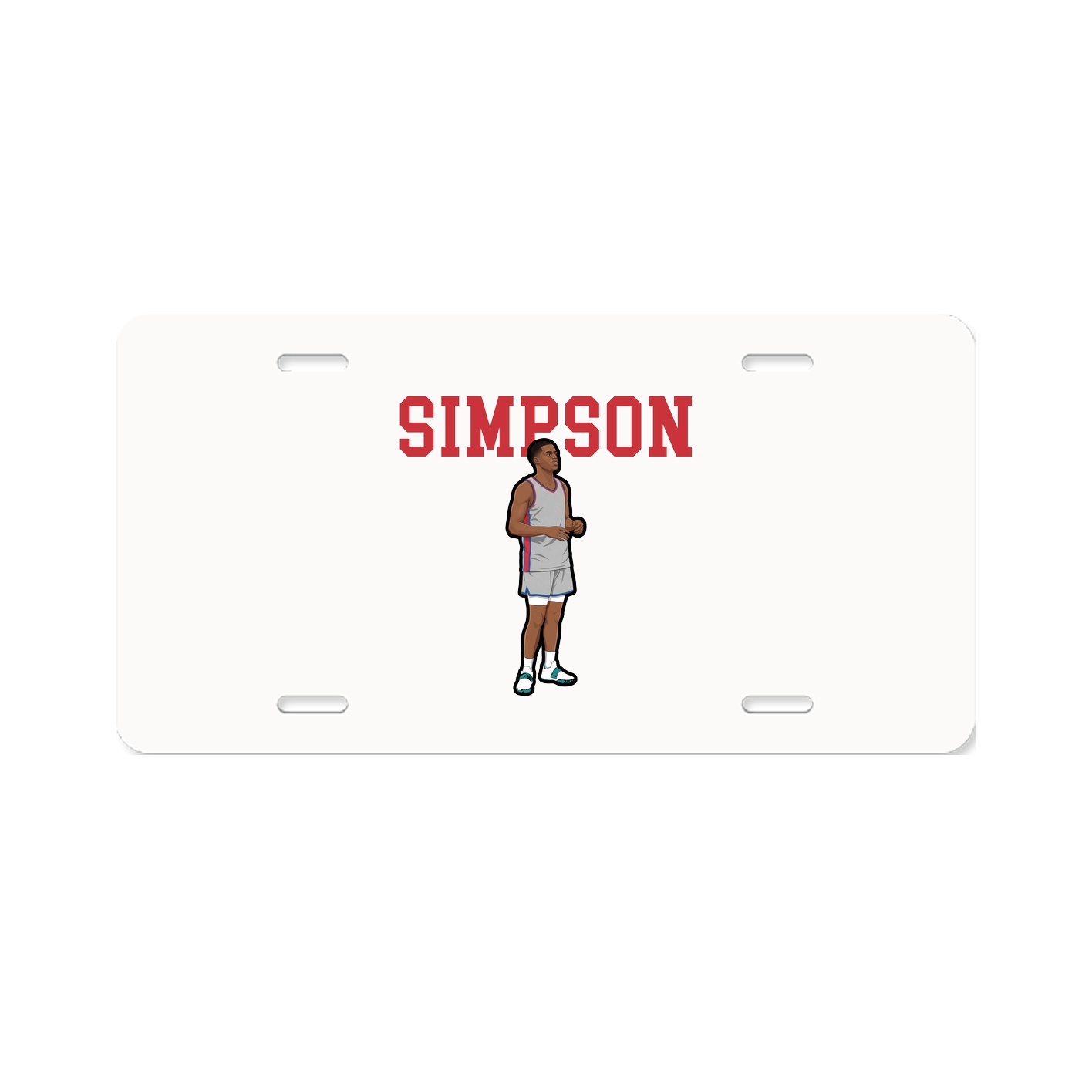 License Plate — Shirsey in Classic
