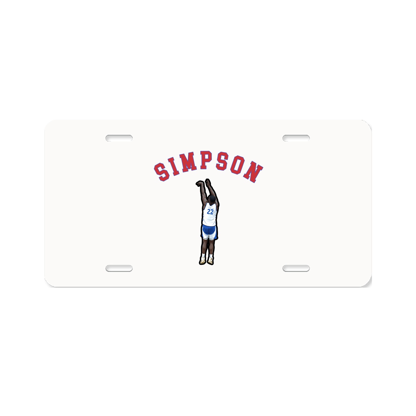 License Plate — Shirsey Arch in Classic