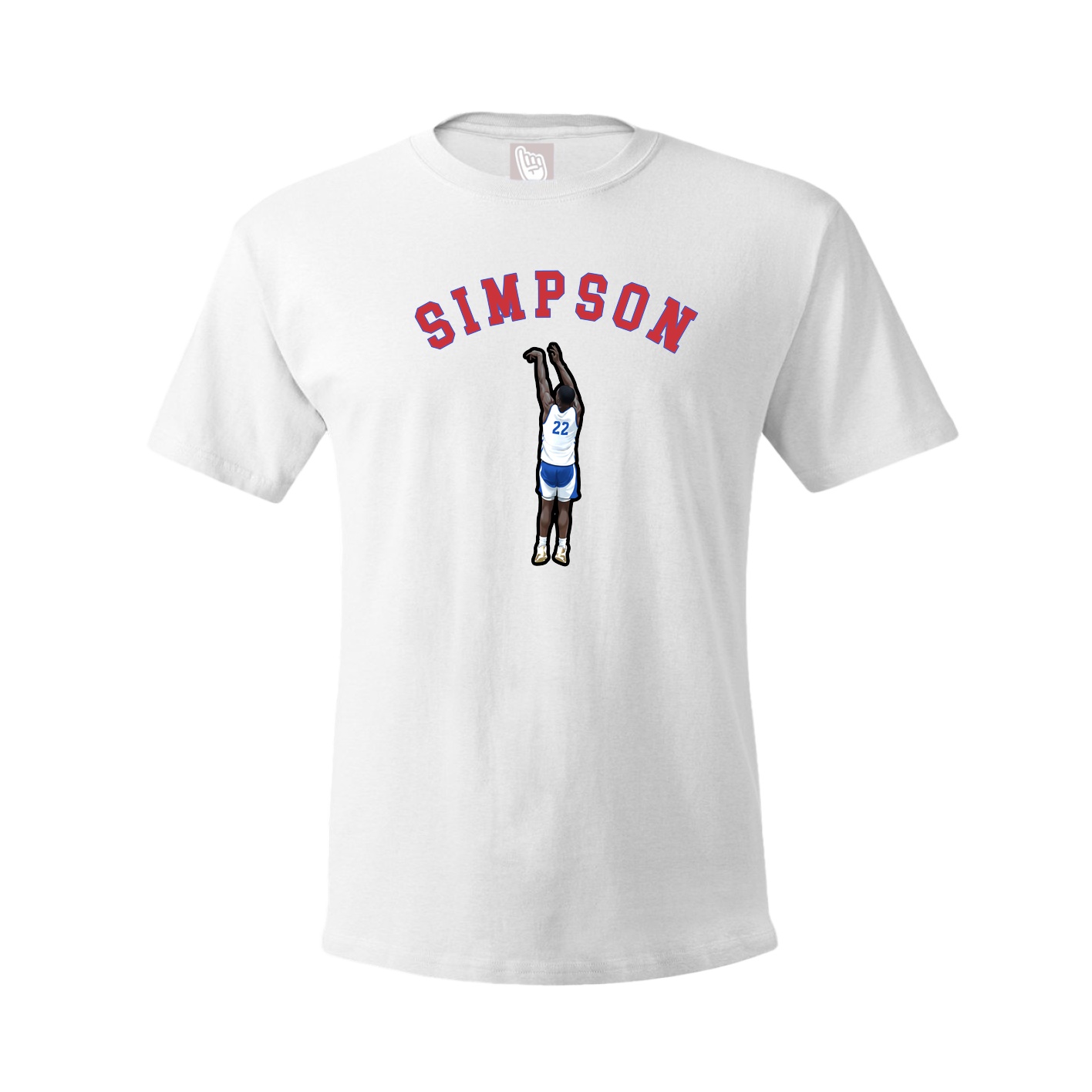 Tee — Shirsey Arch in White