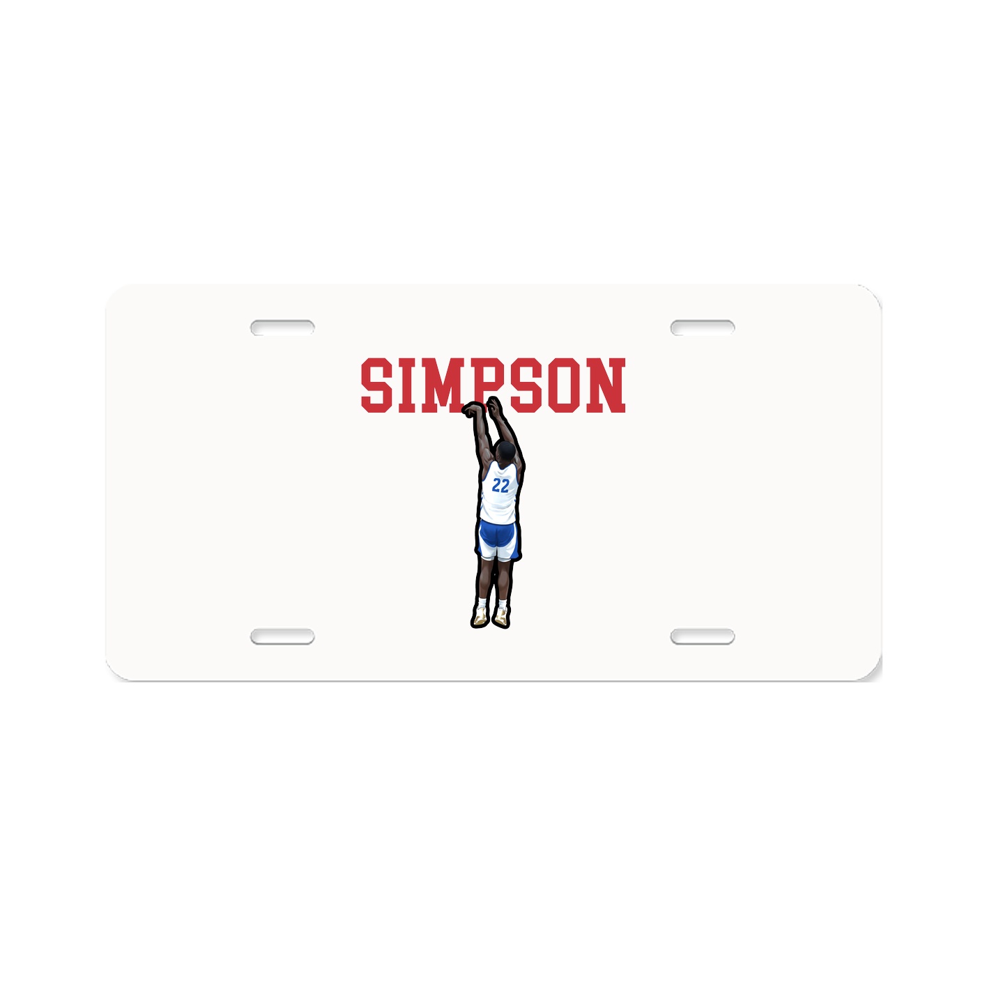 License Plate — Shirsey in Classic