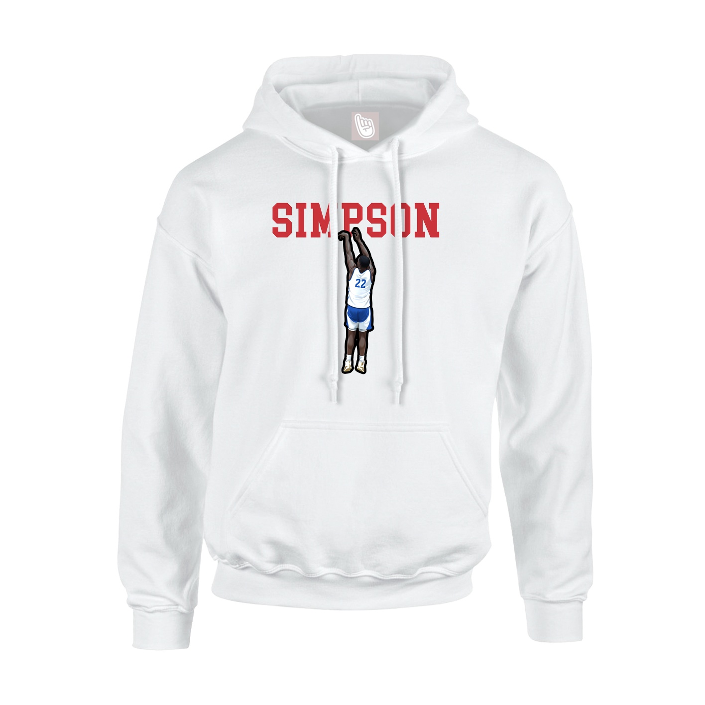 Youth Hoodie — Shirsey in White