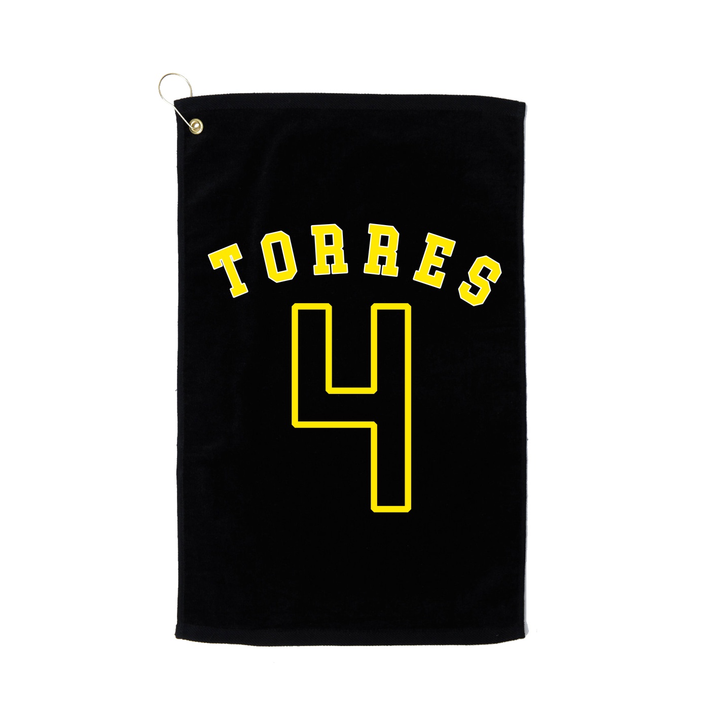 Golf Towel — Shirsey Arch in Black