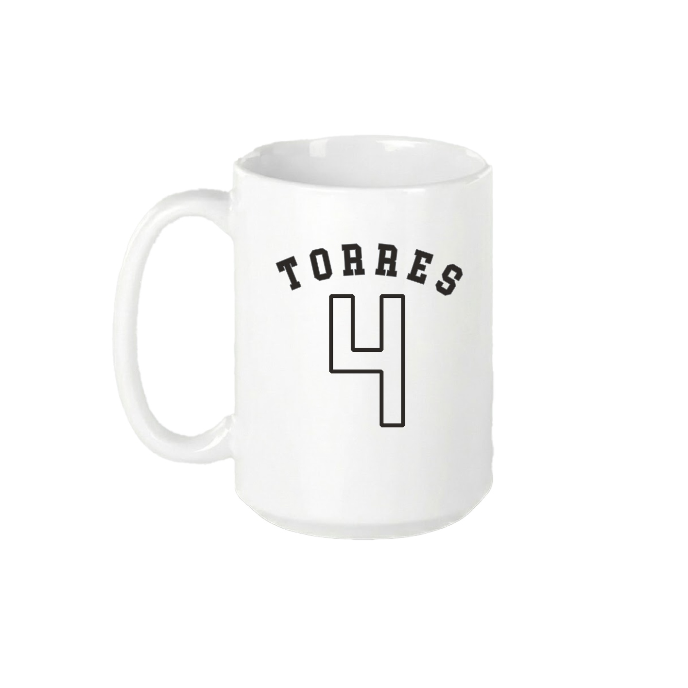 15oz Coffee Mug — Shirsey Arch in White