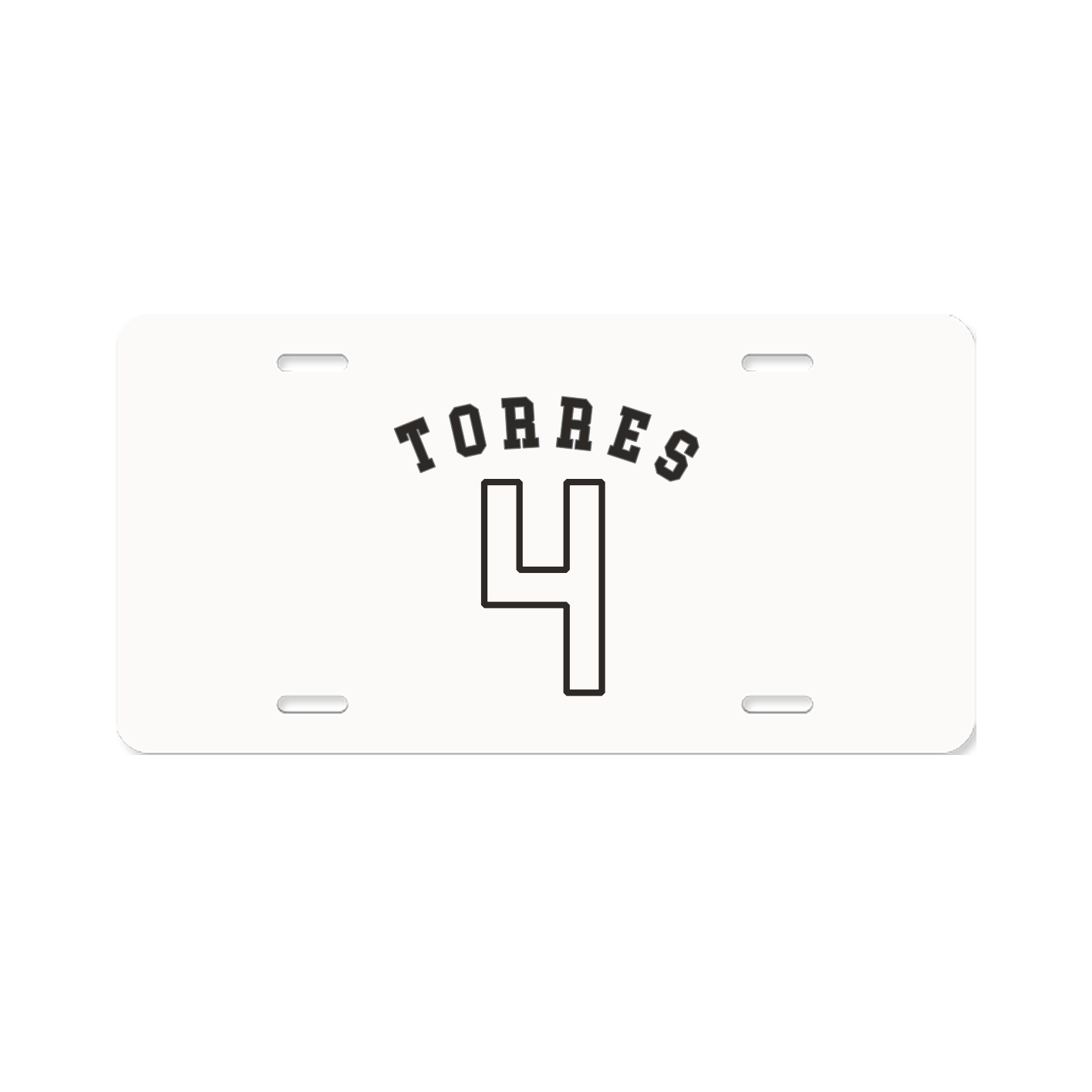 License Plate — Shirsey Arch in Classic