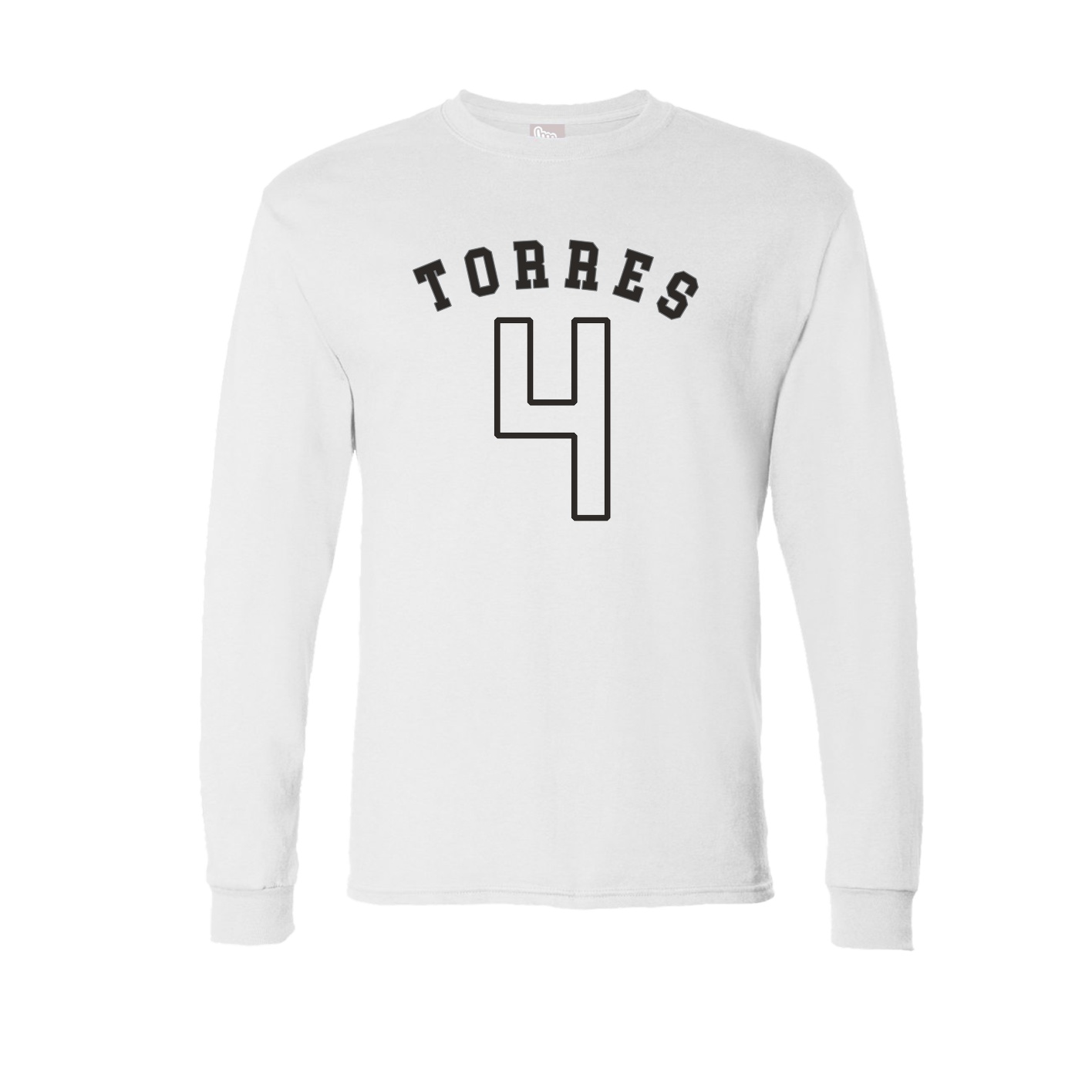 Long Sleeve Tee — Shirsey Arch in White