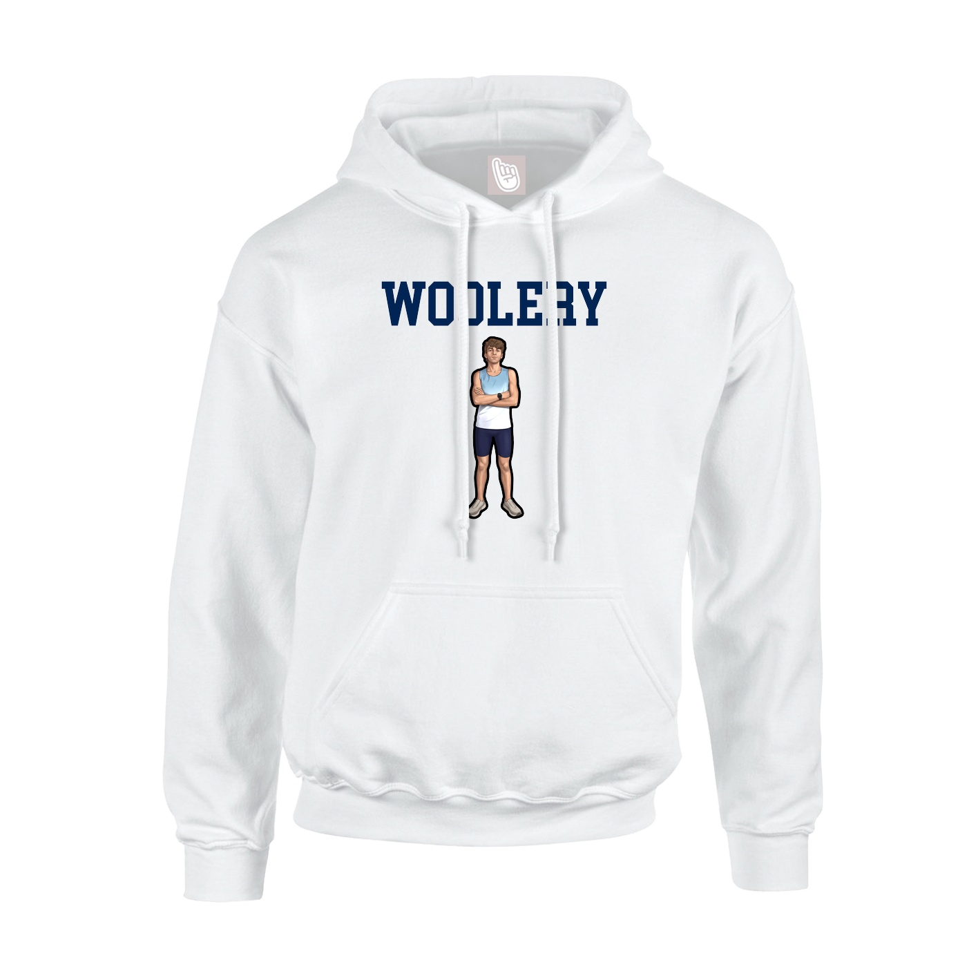 Youth Hoodie — Shirsey in White