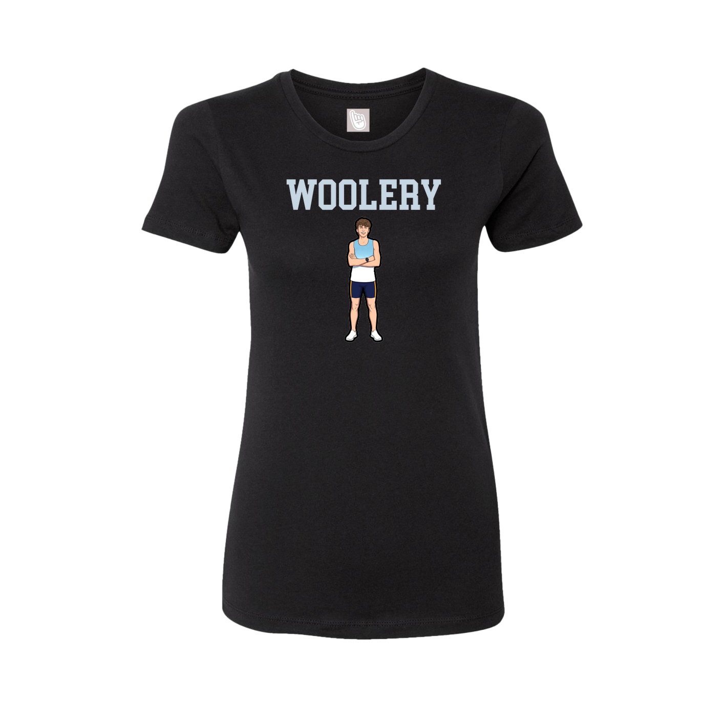 Fitted Women's Tee — Shirsey in Black
