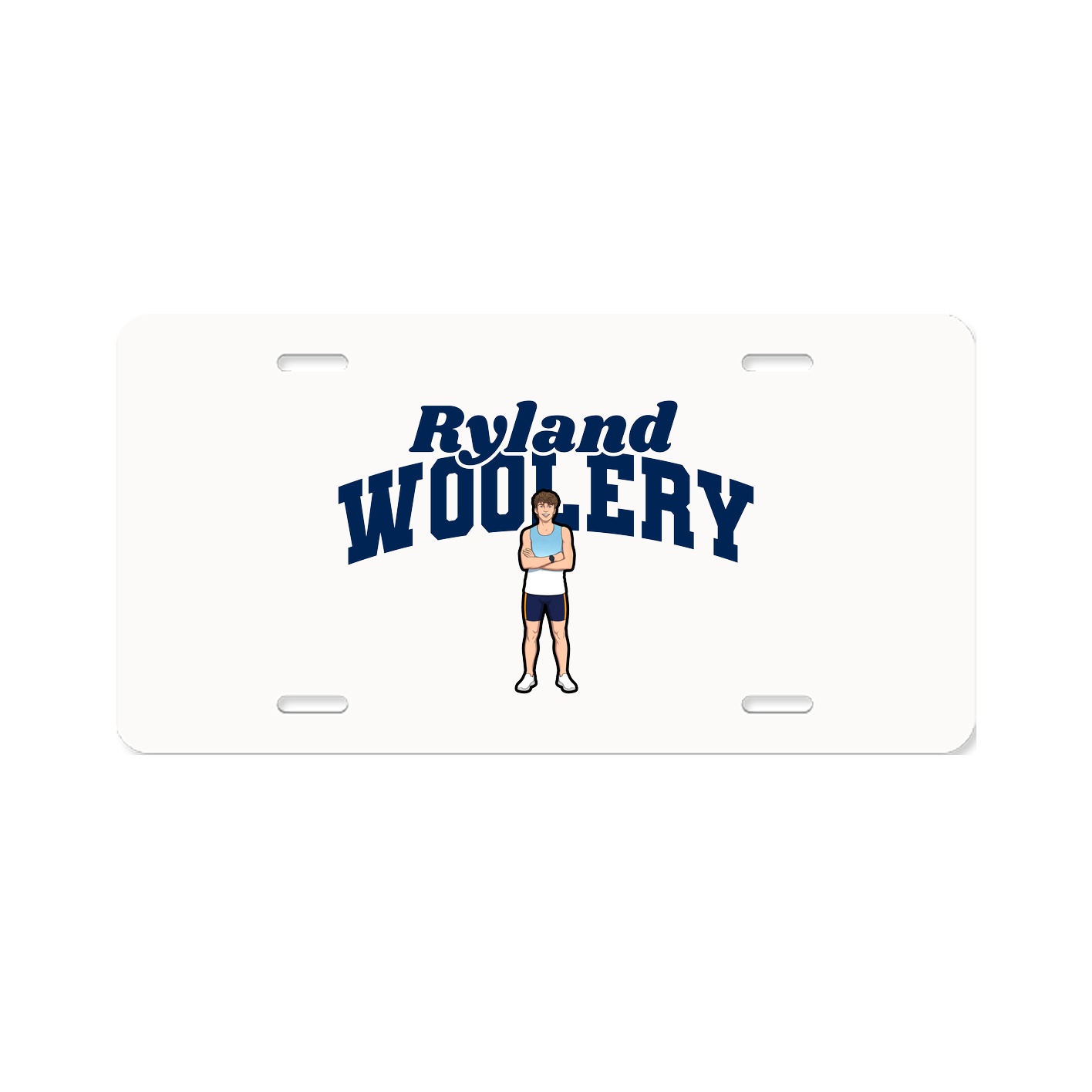 License Plate — Signature Arch in Classic