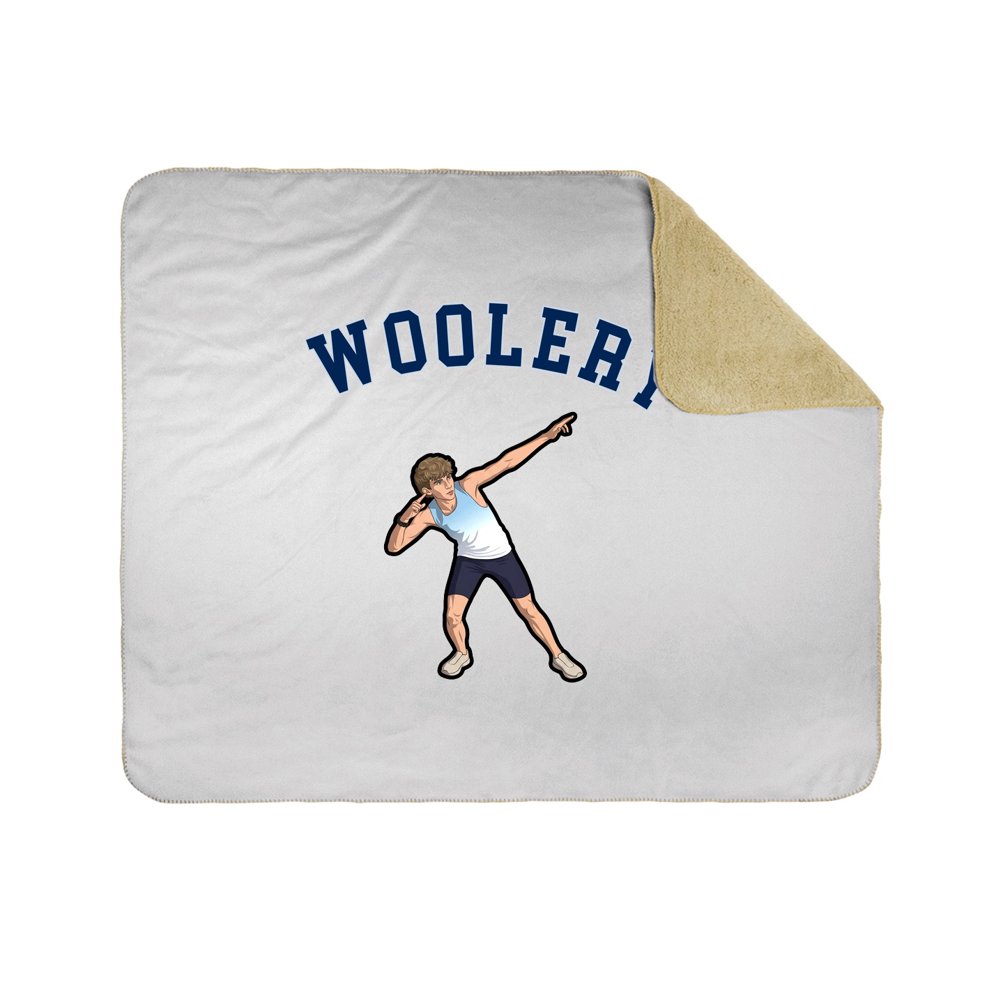 Throw Blanket — Shirsey Arch in White
