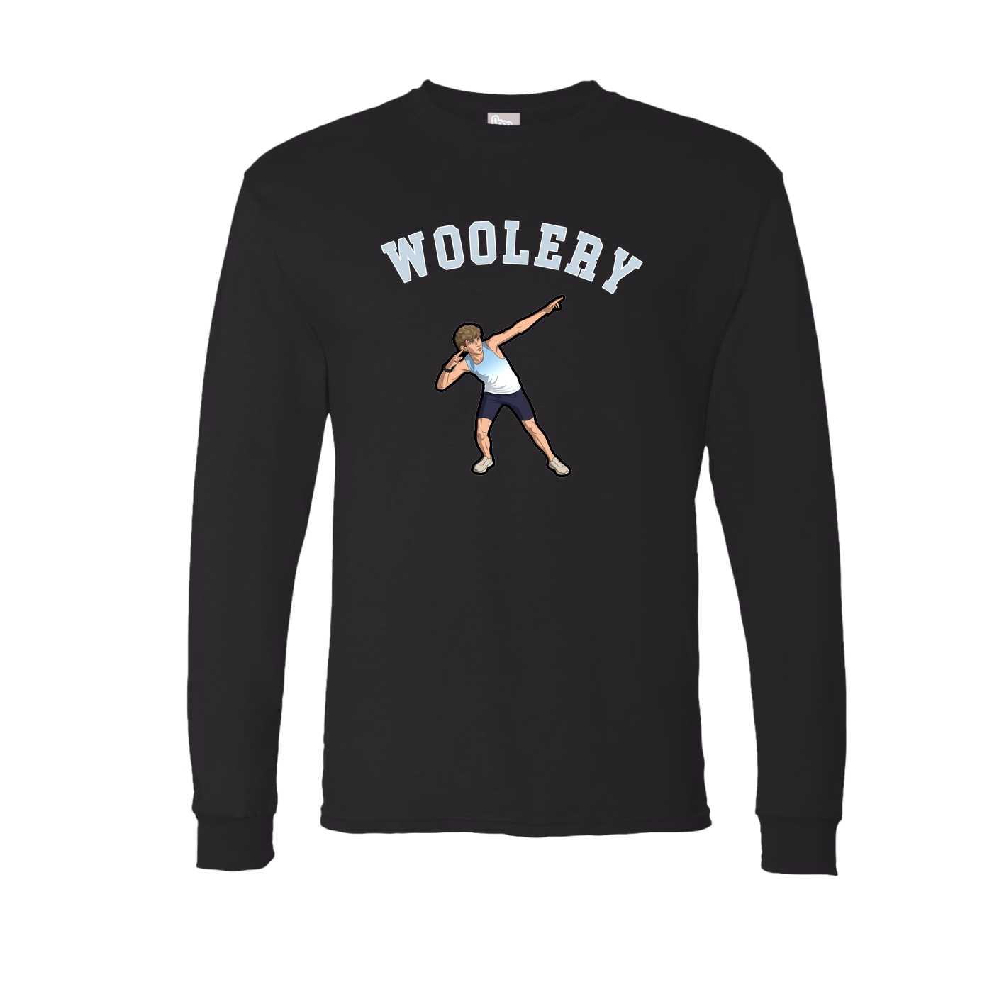 Long Sleeve Tee — Shirsey Arch in Black