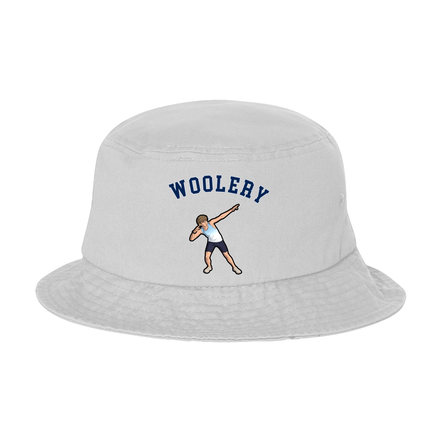 Bucket Cap — Shirsey Arch in White