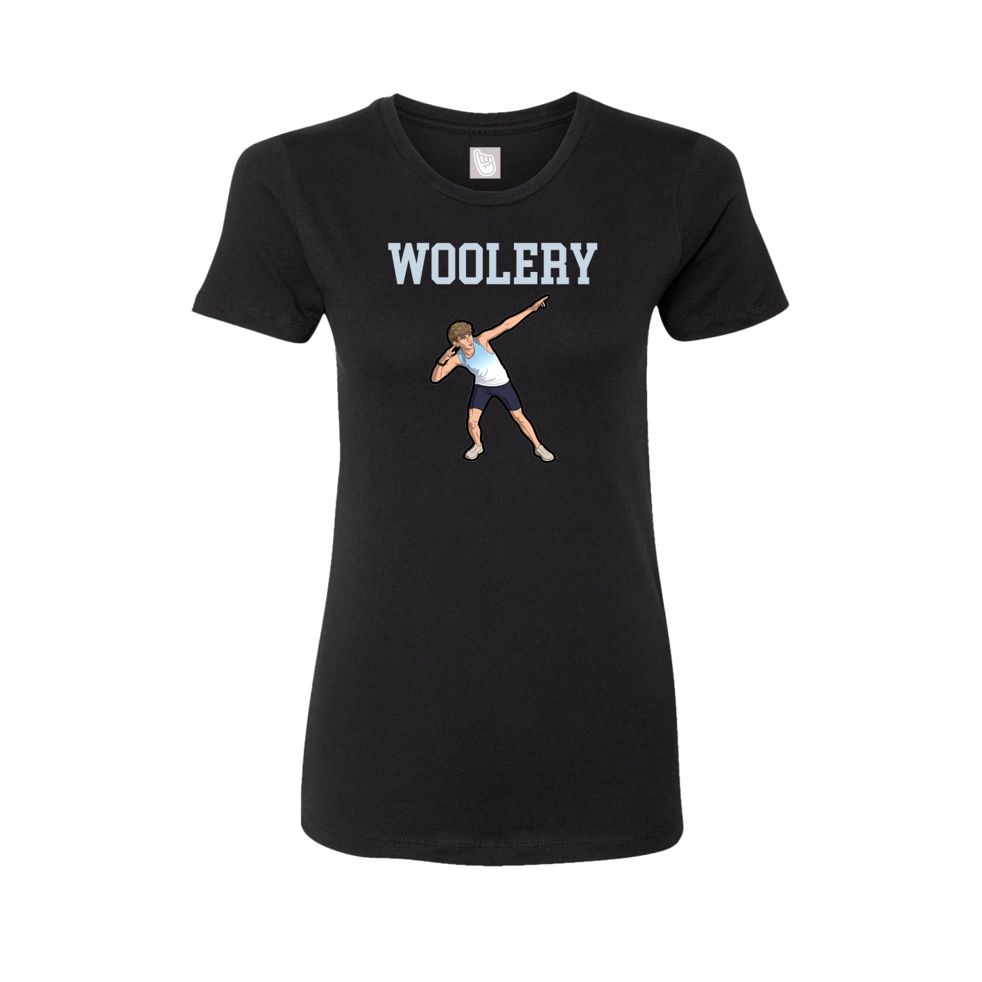 Fitted Women's Tee — Shirsey in Black