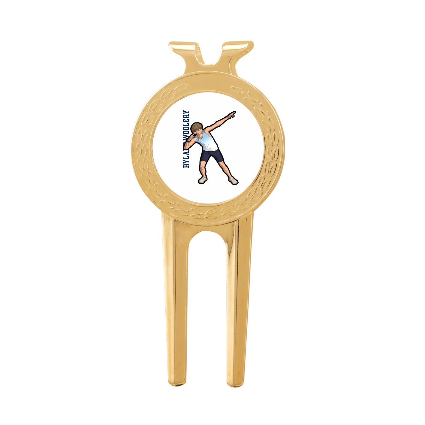 Divot Tool with Ball Marker — Name Vertical in Classic