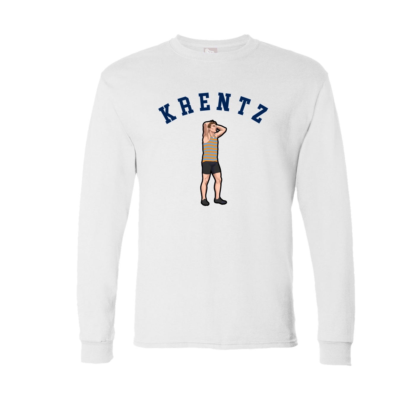 Long Sleeve Tee — Shirsey Arch in White