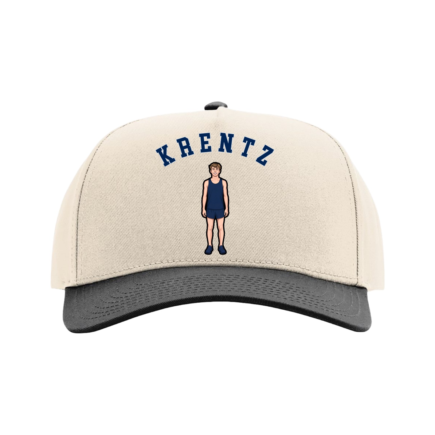 Full Fabric Five-Panel Champ Cap