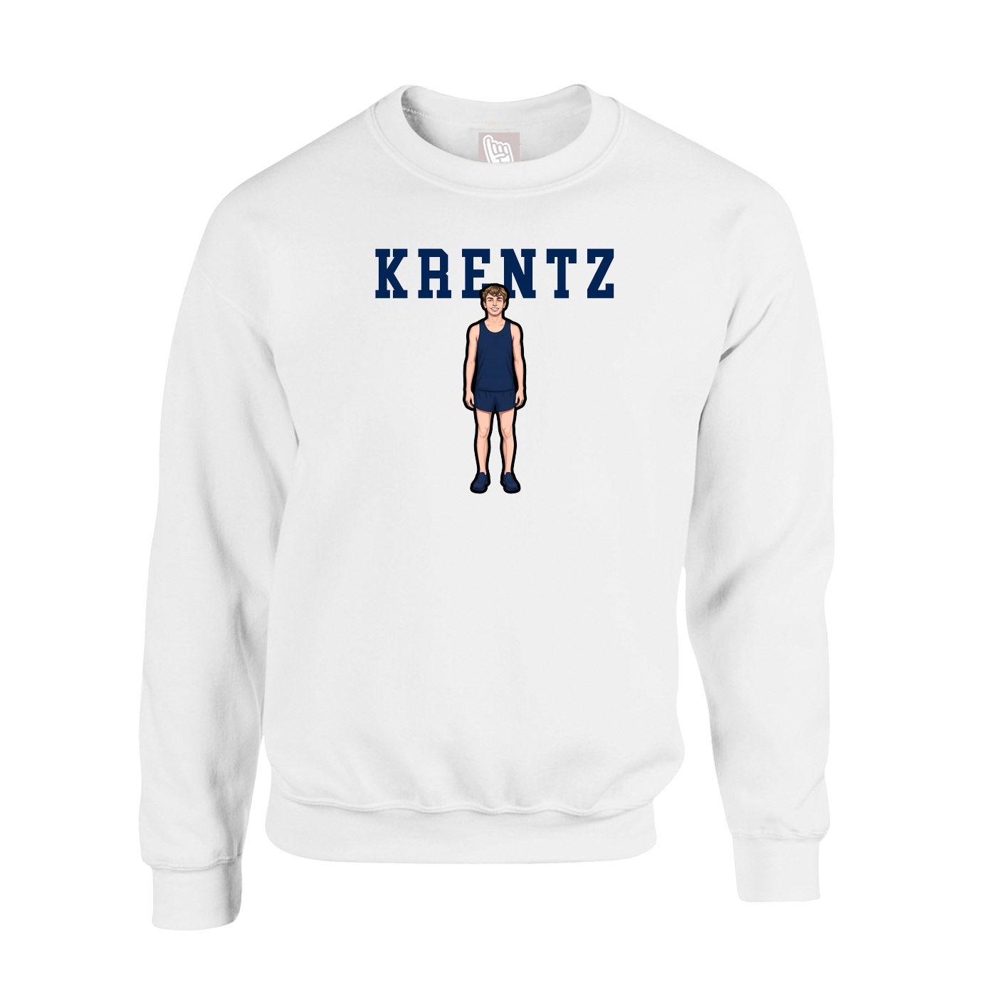 Fleece Crew — Shirsey in White