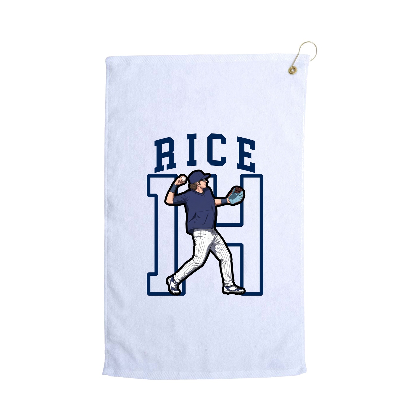 Golf Towel — Shirsey in White
