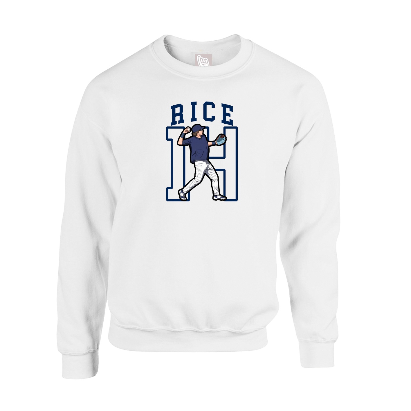 Fleece Crew — Shirsey in White